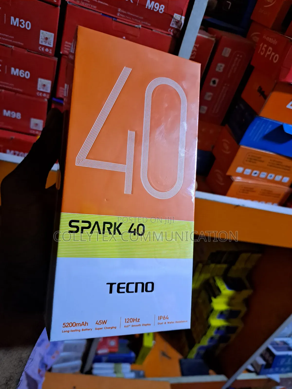 New Tecno Spark 40 256 GB Silver