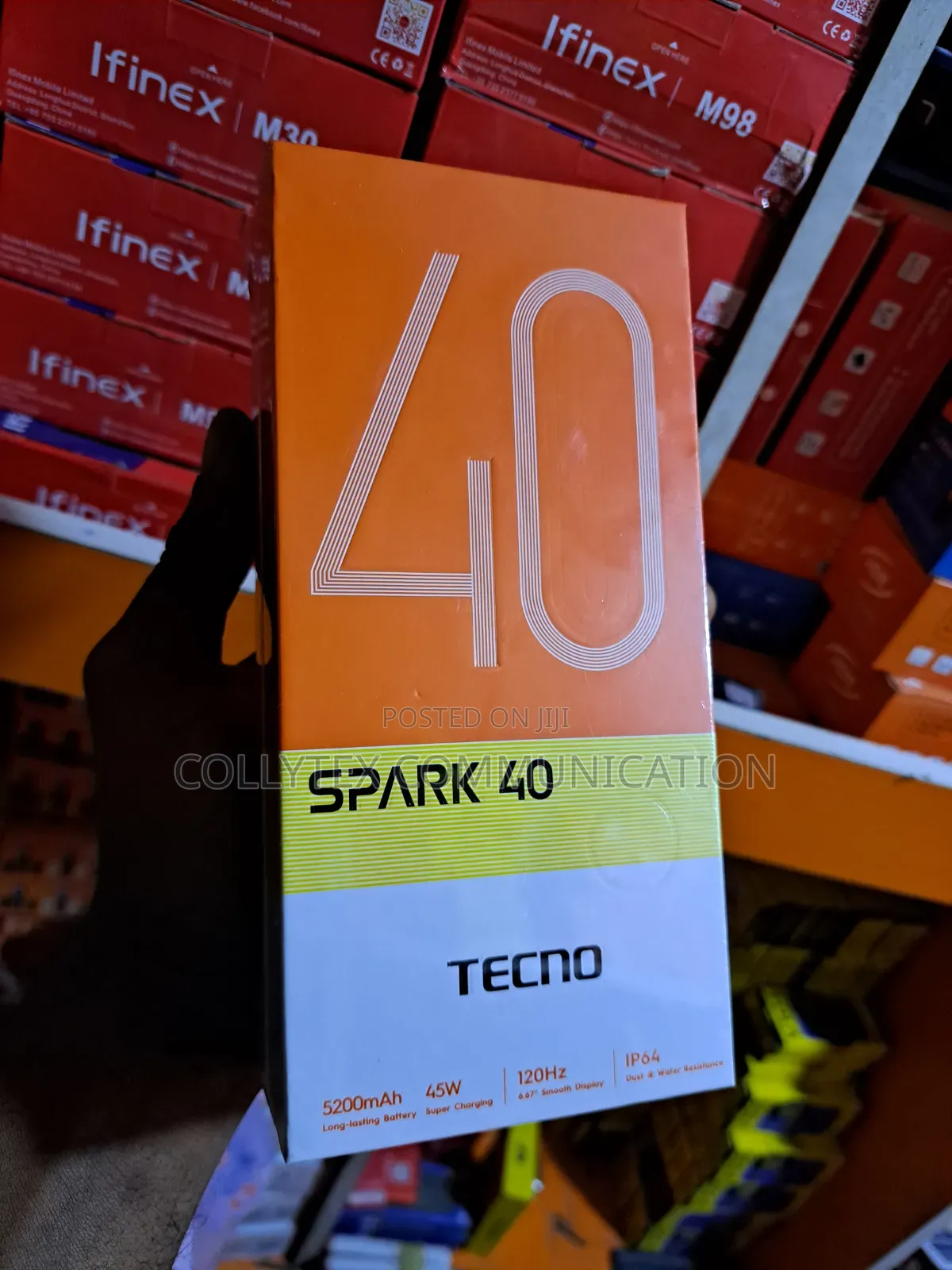 New Tecno Spark 40 256 GB Silver