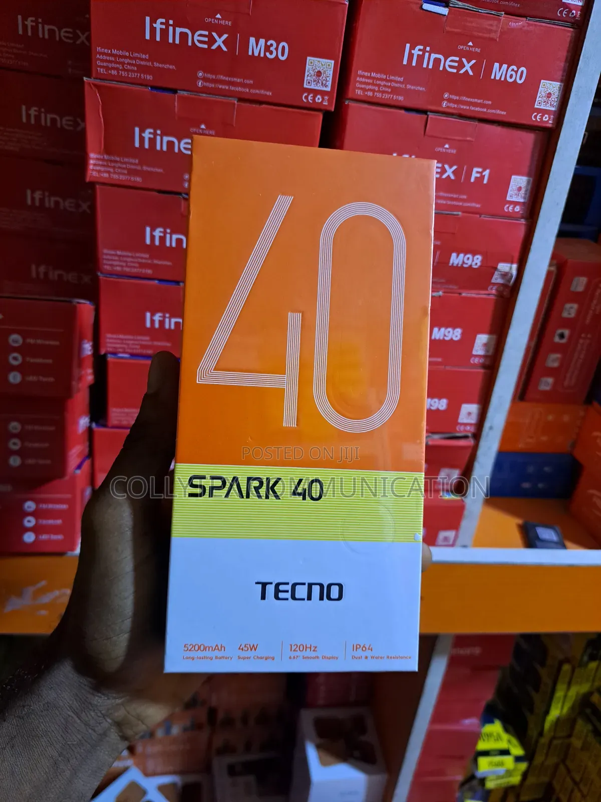 New Tecno Spark 40 256 GB Silver