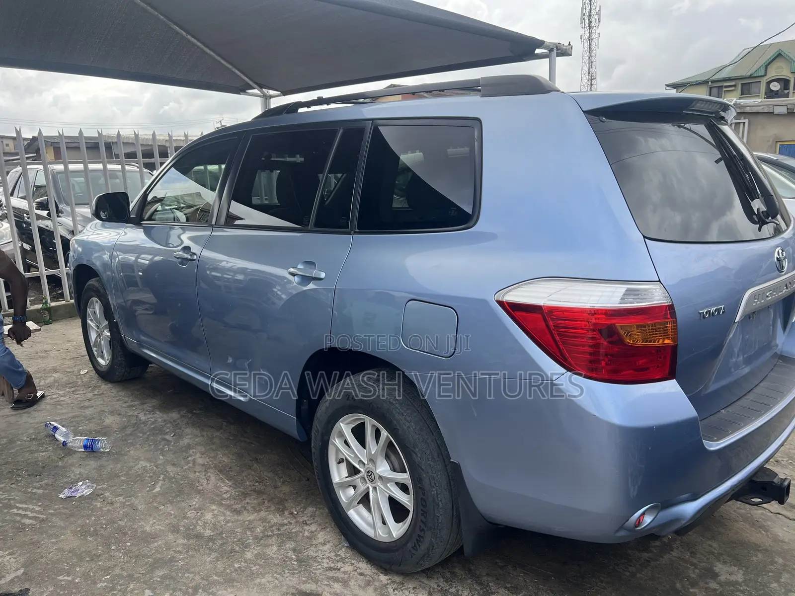 Toyota Highlander 2008 Blue