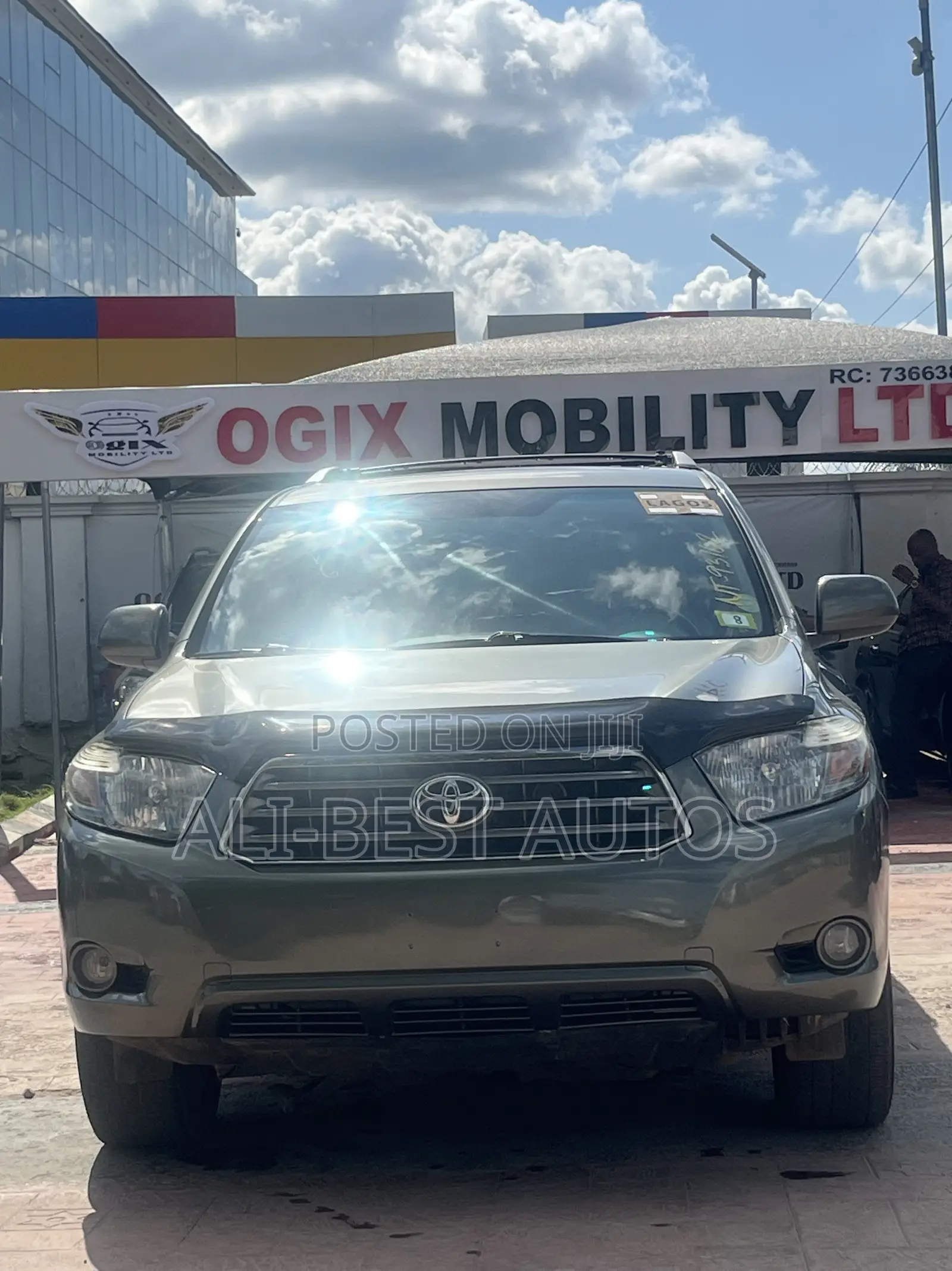 Toyota Highlander 2007 Green