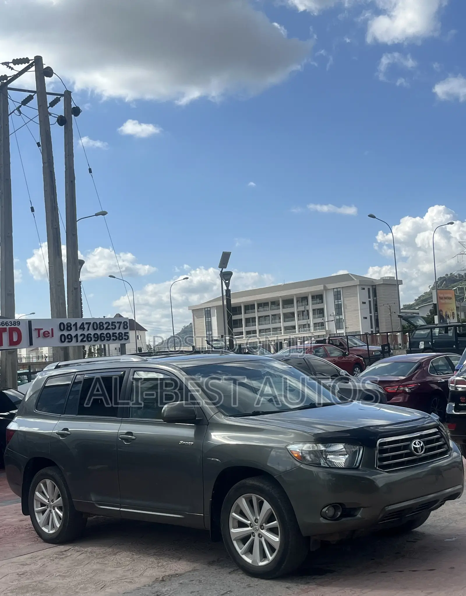 Toyota Highlander 2007 Green