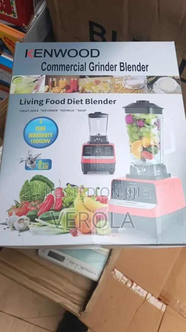 Kenwood Commercial Grinder Blender – 10,000W, 8-Blade