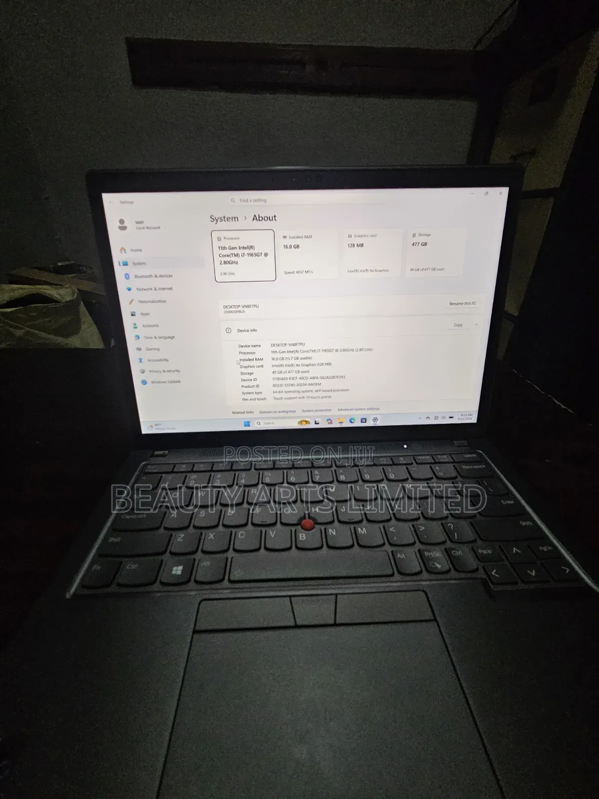 Laptop Lenovo ThinkPad X13 Gen 2 16GB Intel Core i7 SSD 512GB