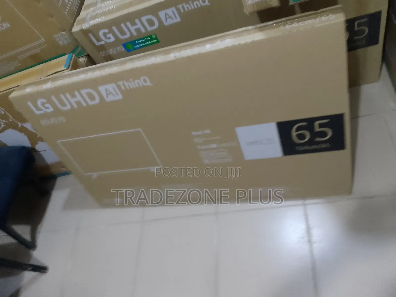 LG 65” UHD Smart TV – Large Display, Great Entertainment