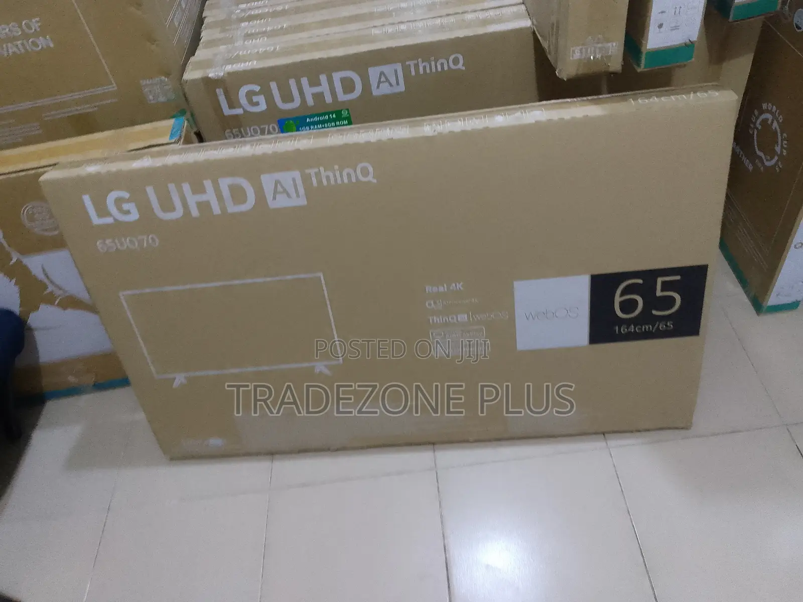LG 65” UHD Smart TV – Large Display, Great Entertainment