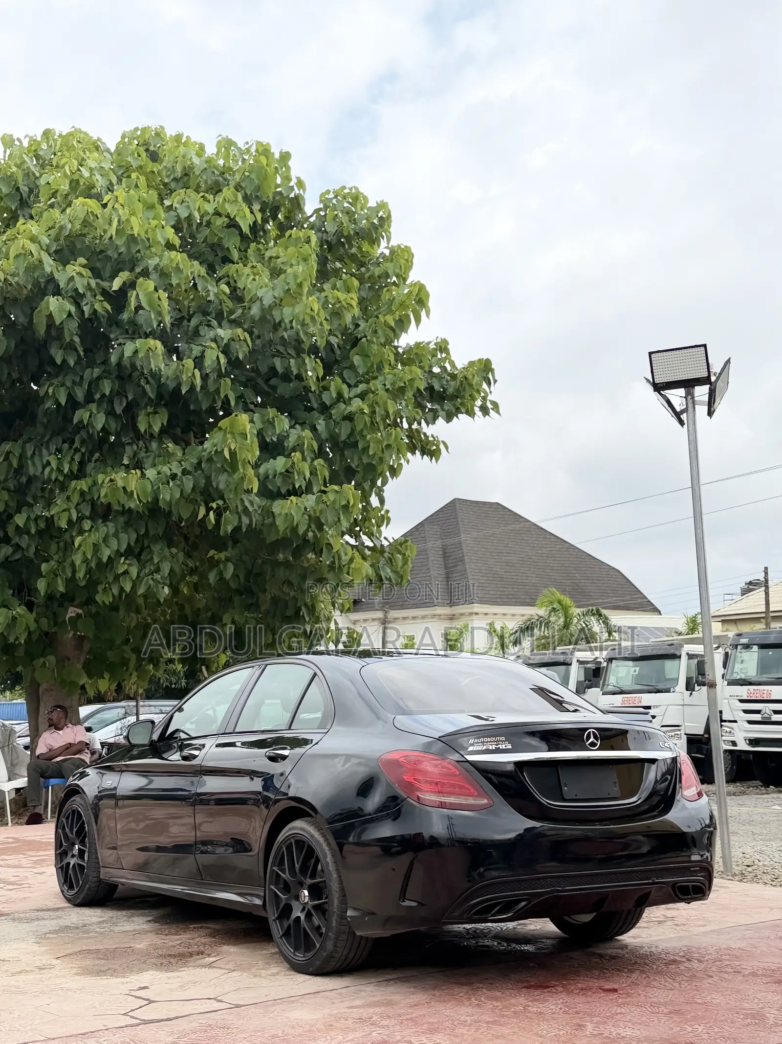 Mercedes-Benz C43 4Matic Sedan AWD (3.0L V6 9AM) 2017 Black