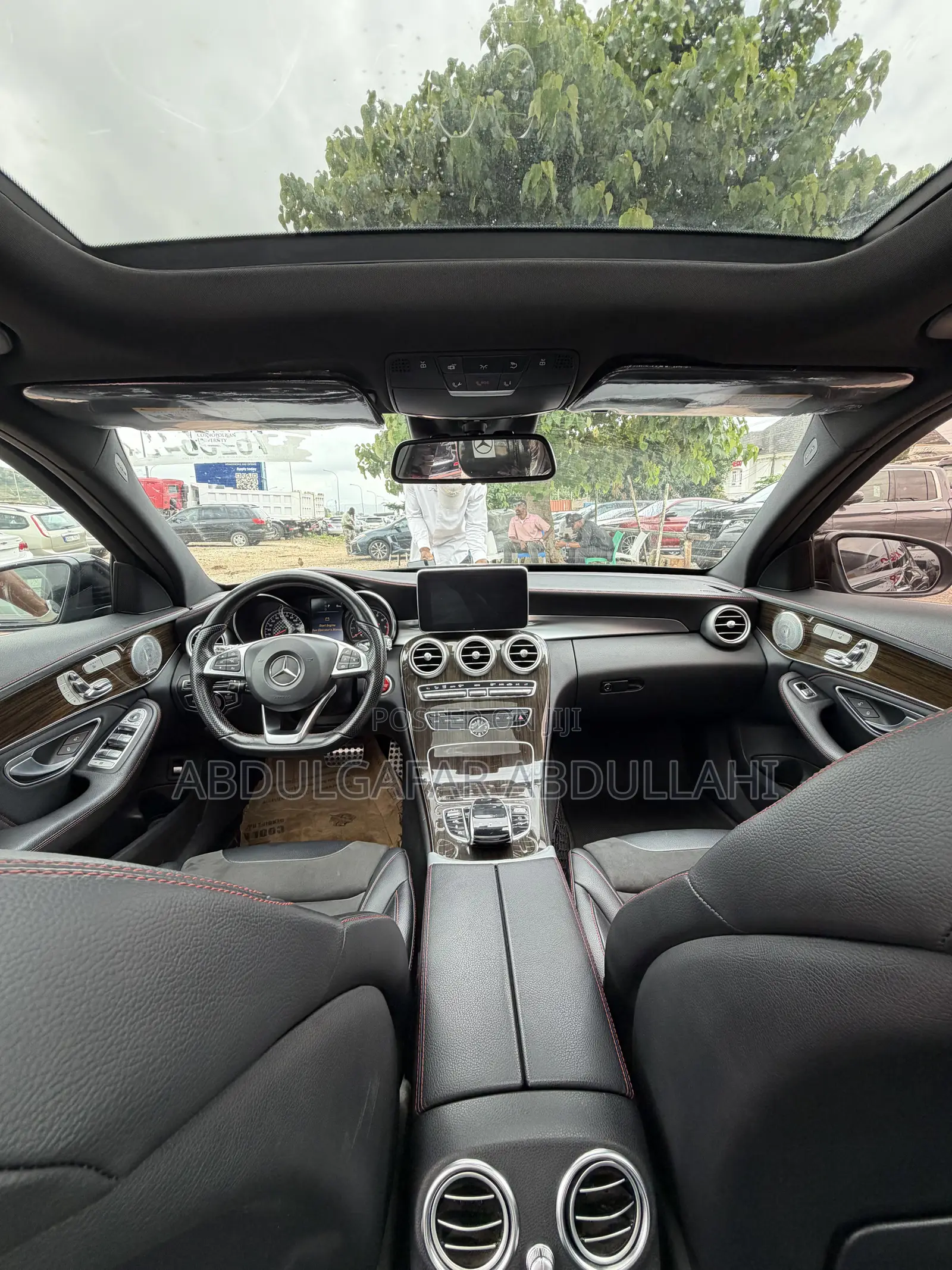 Mercedes-Benz C43 4Matic Sedan AWD (3.0L V6 9AM) 2017 Black