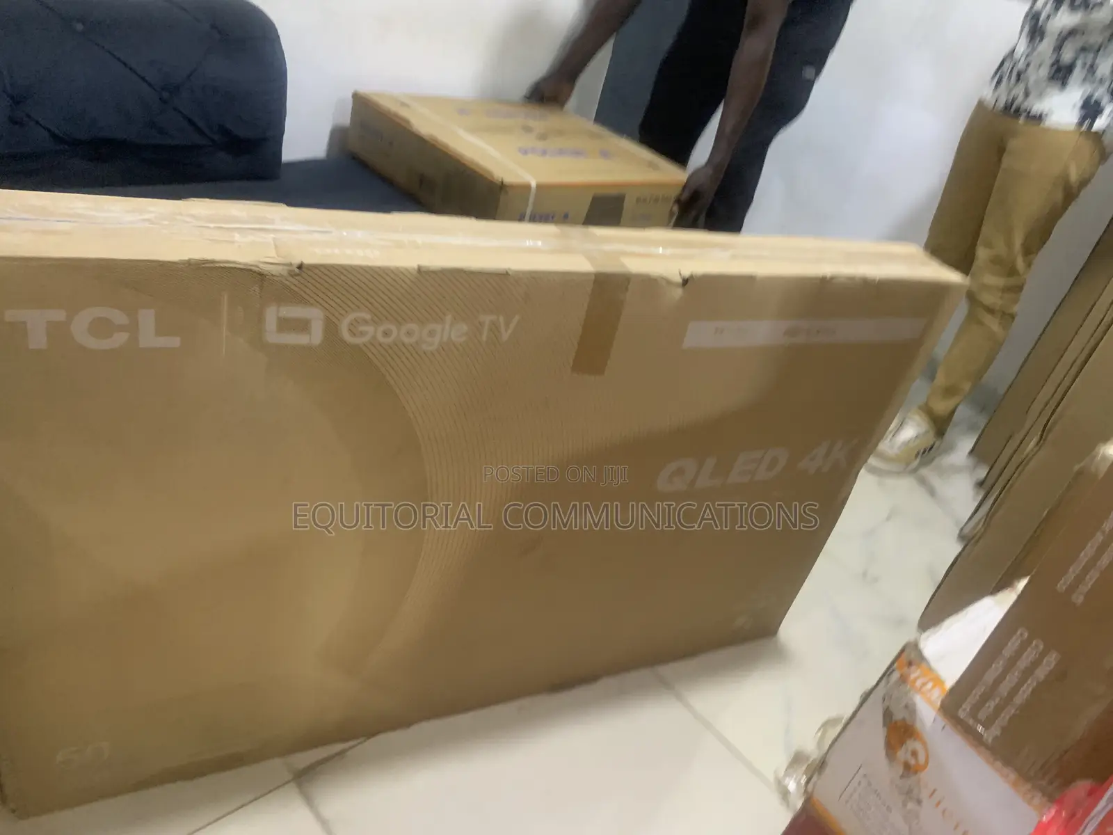 TCL 50-Inch HDR QLED Television With Smart Google TV Feature