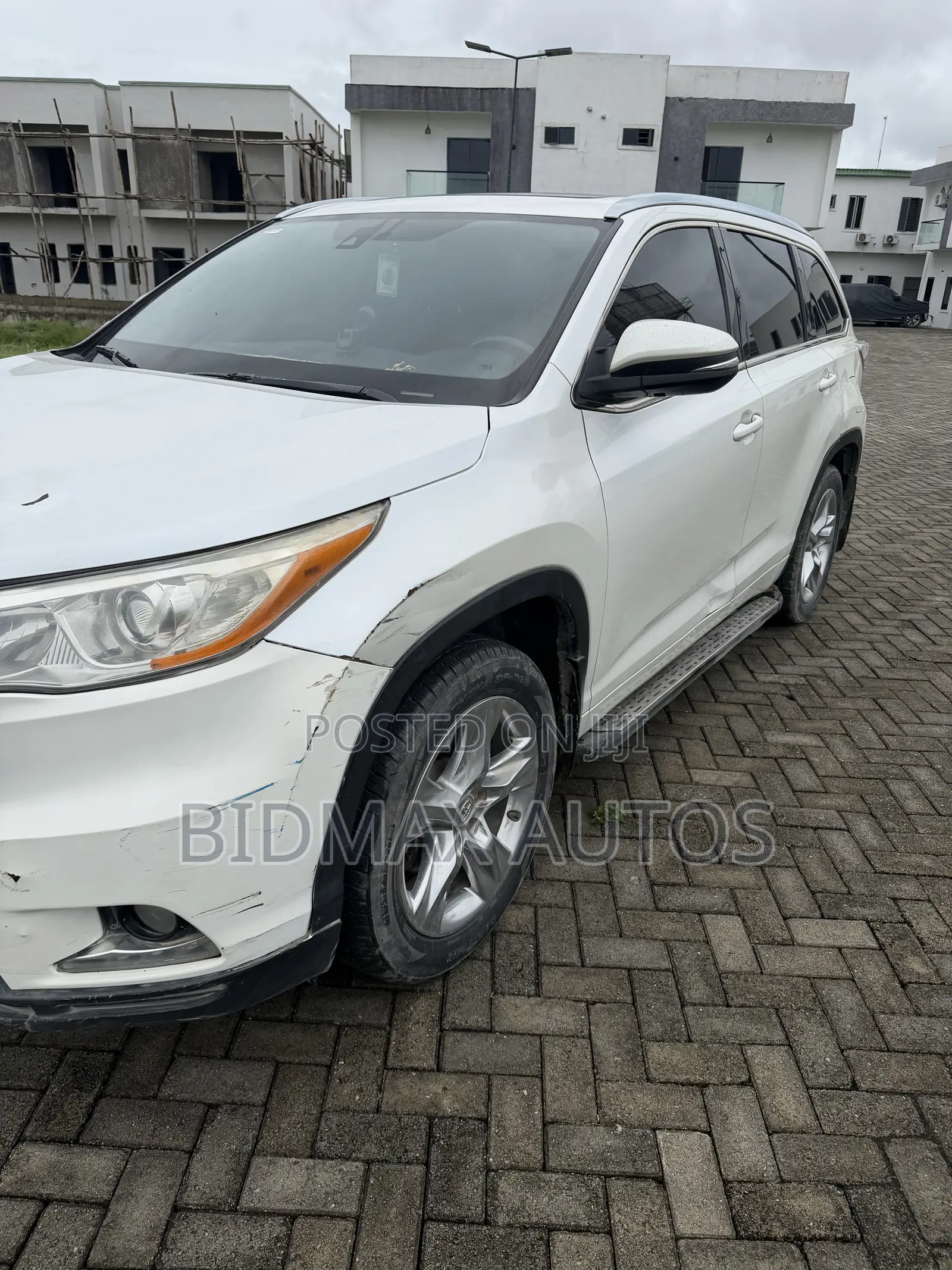 Toyota Highlander Limited V6 4x4 (3.5L 6cyl 6A) 2016 White