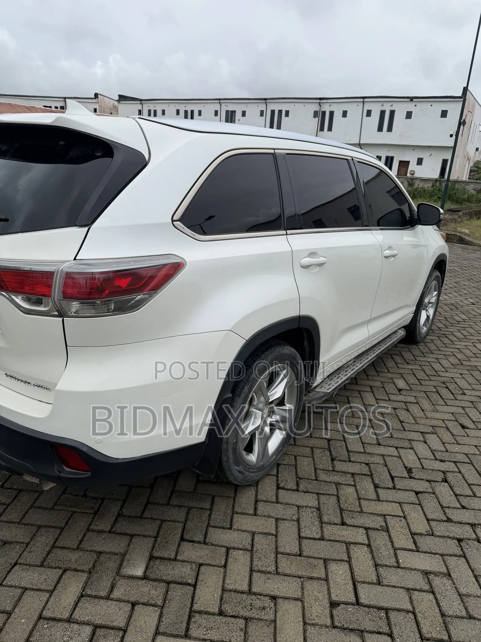 Toyota Highlander Limited V6 4x4 (3.5L 6cyl 6A) 2016 White
