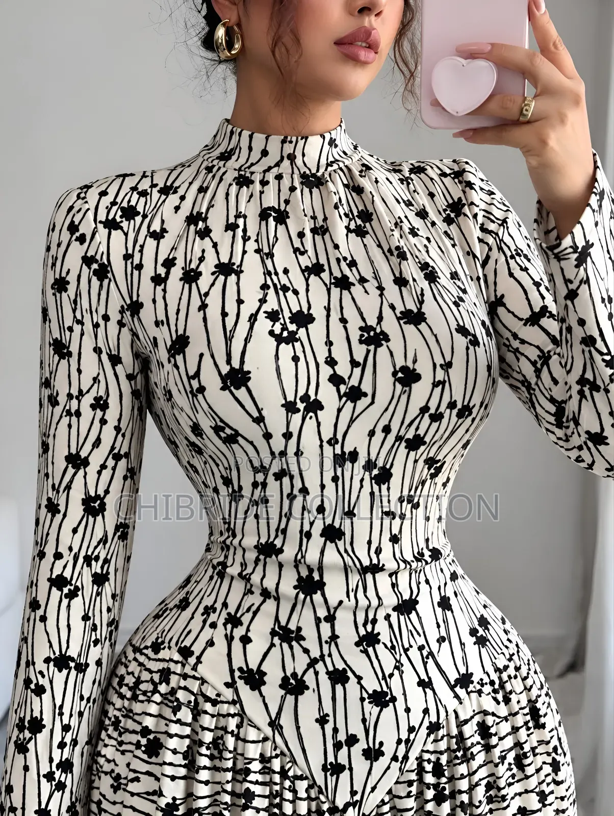 Women’s Long Sleeve Maxi Dress