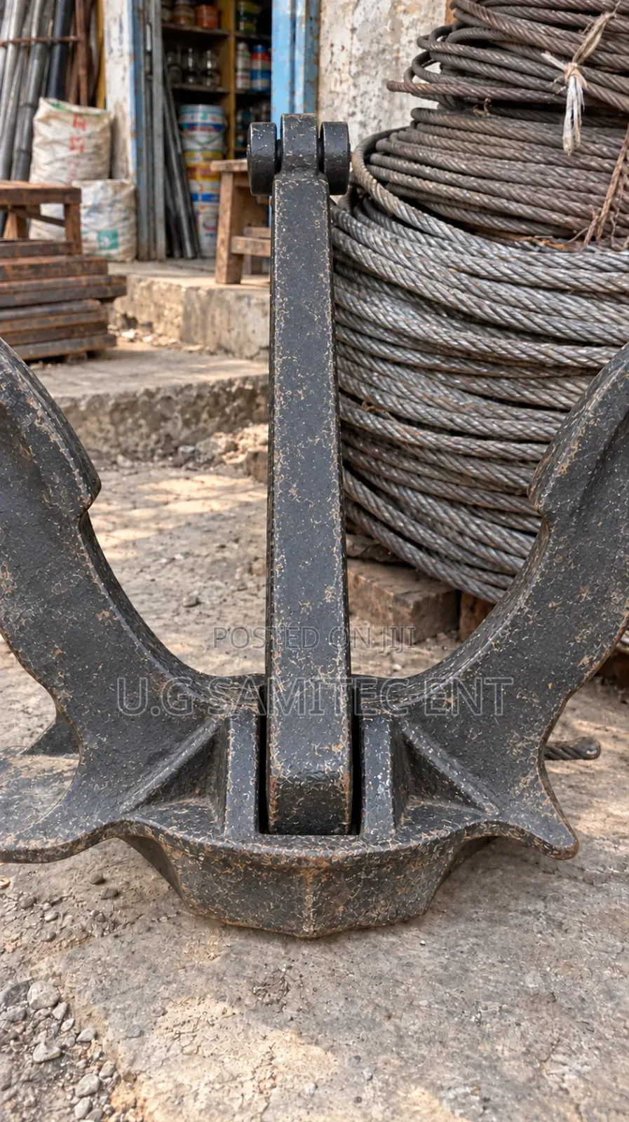 Heavy-Duty Stockless Marine Anchor (All Sizes Available)