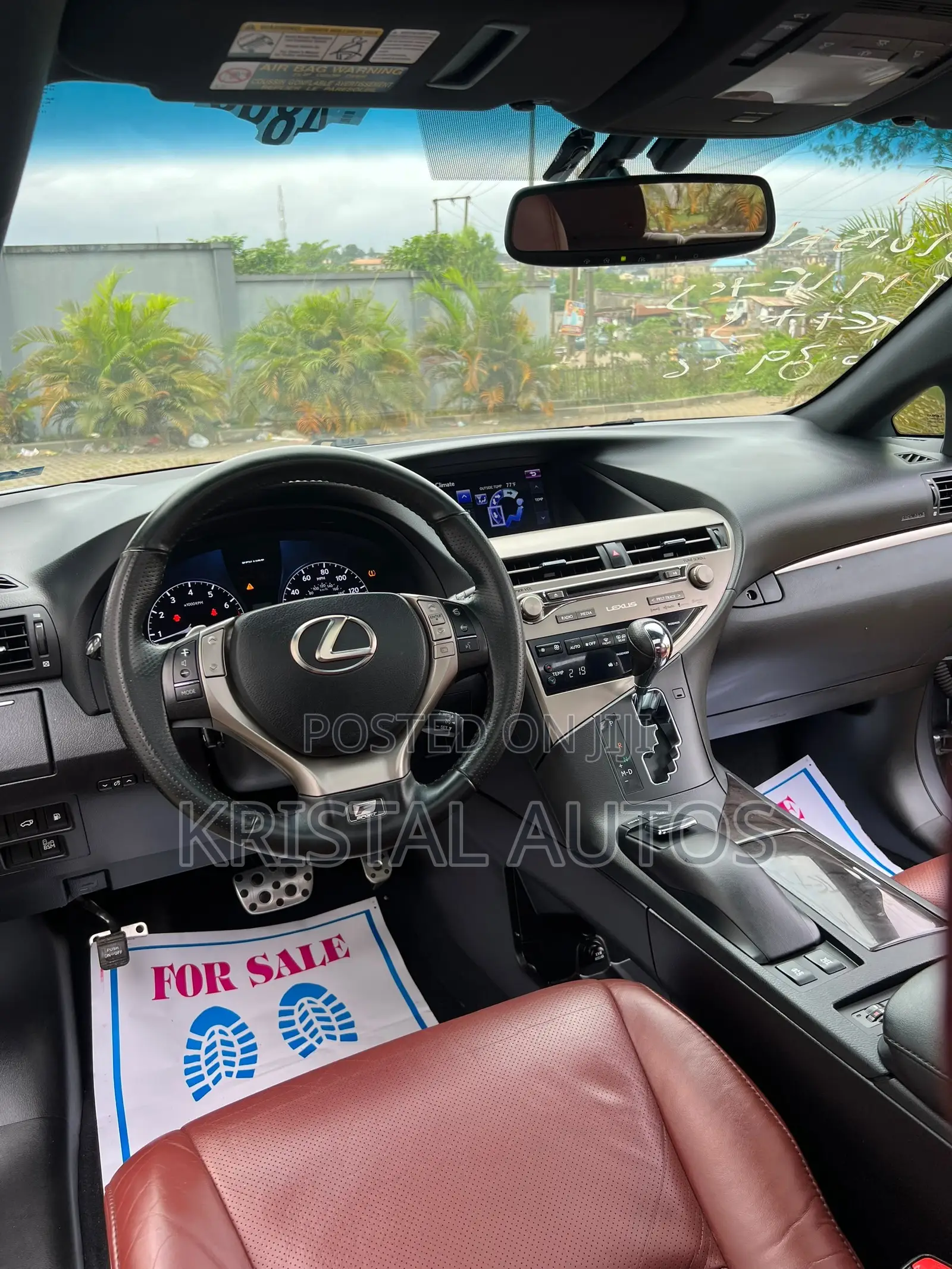 Lexus RX 350 F Sport AWD 2015 Gray