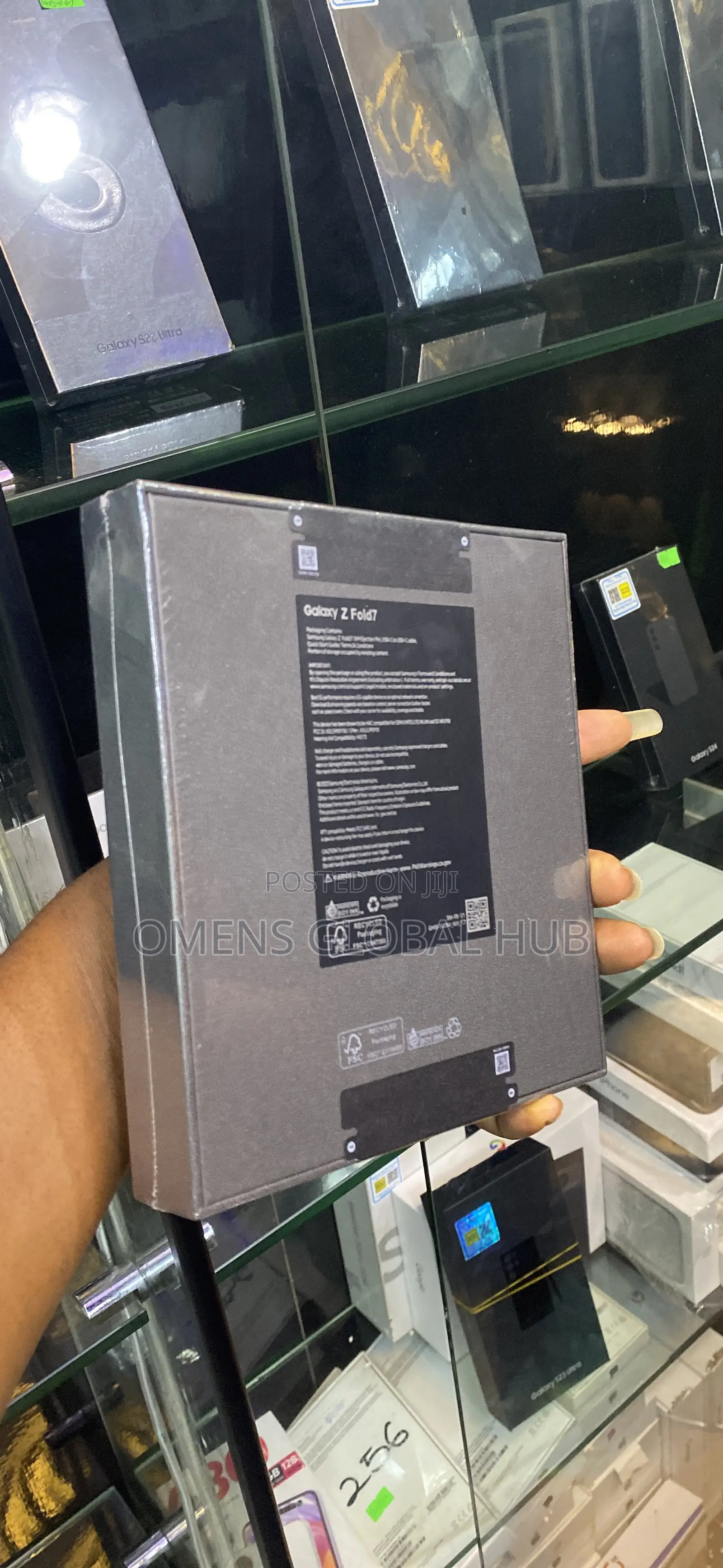 New Samsung Galaxy Z Fold7 256 GB Blue