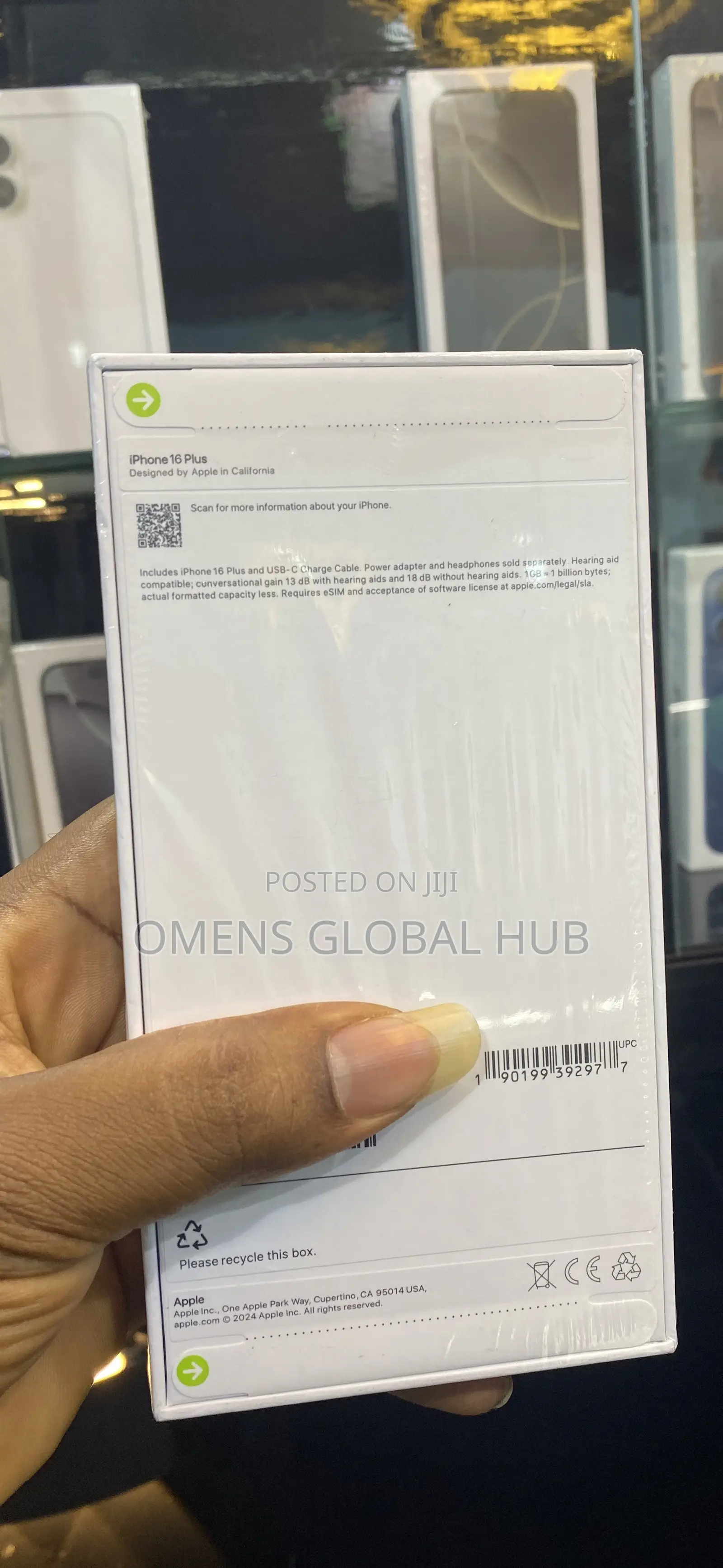 New Apple iPhone 16 Plus 128 GB Green