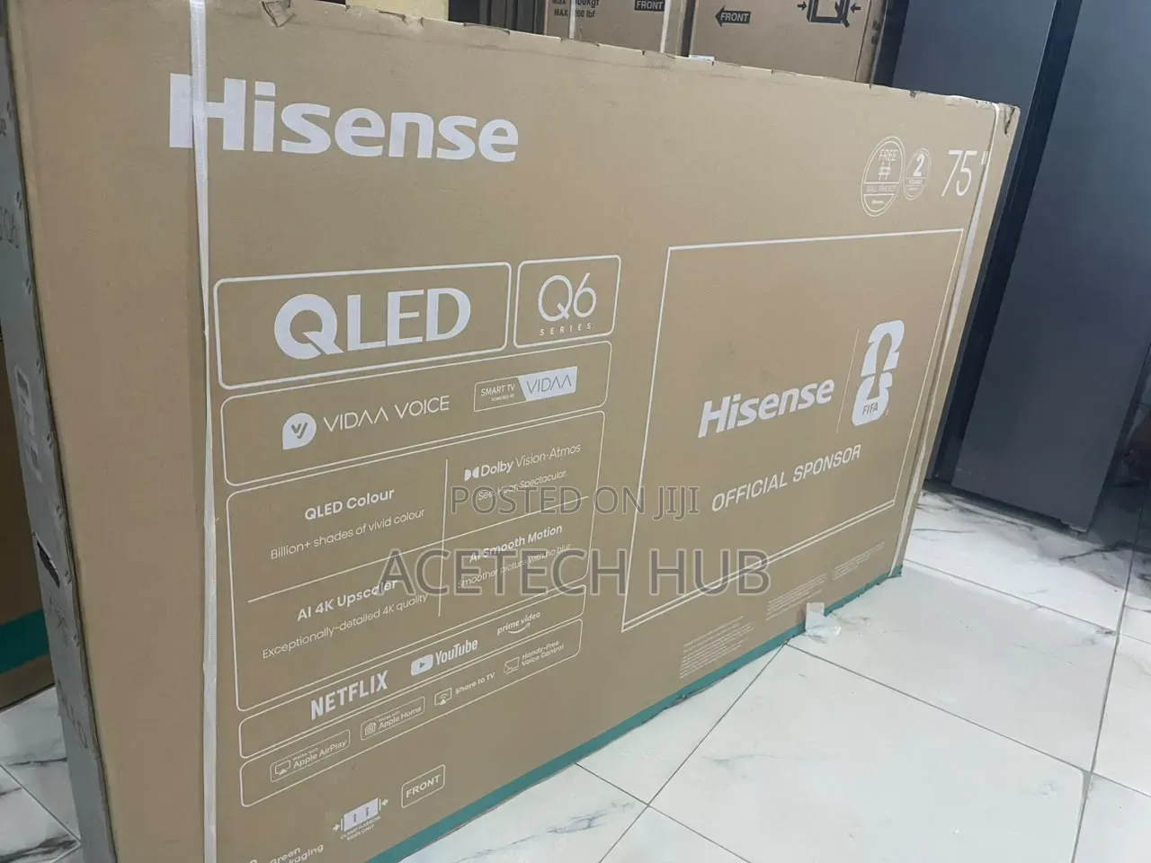 Hisense 75 Inches QLED TV – Premium Viewing Experience