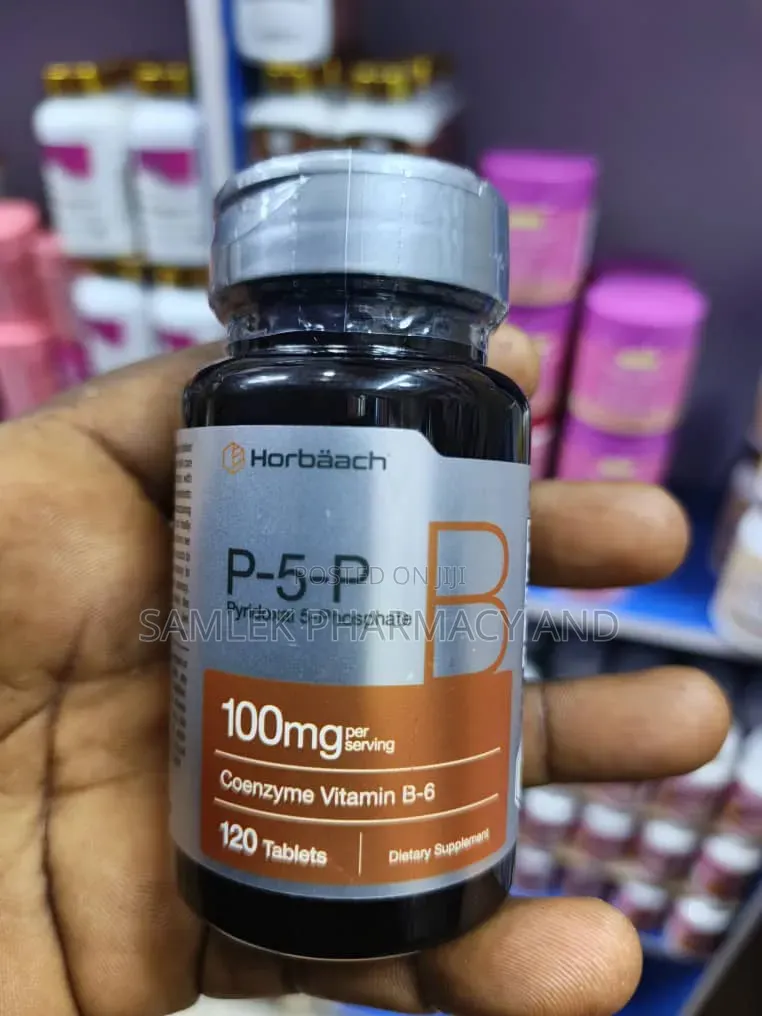 Horbäach Vitamin B6 Activated by P5P 100mg | 120 Vegetarian Tablets