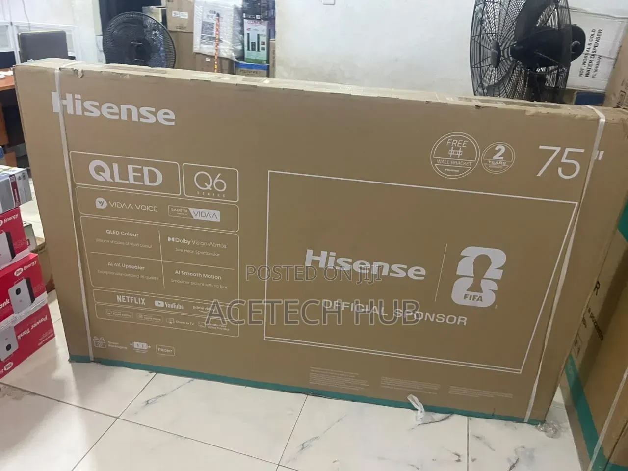 Hisense 75 Inches QLED Smart TV – Upgrade Your Home
