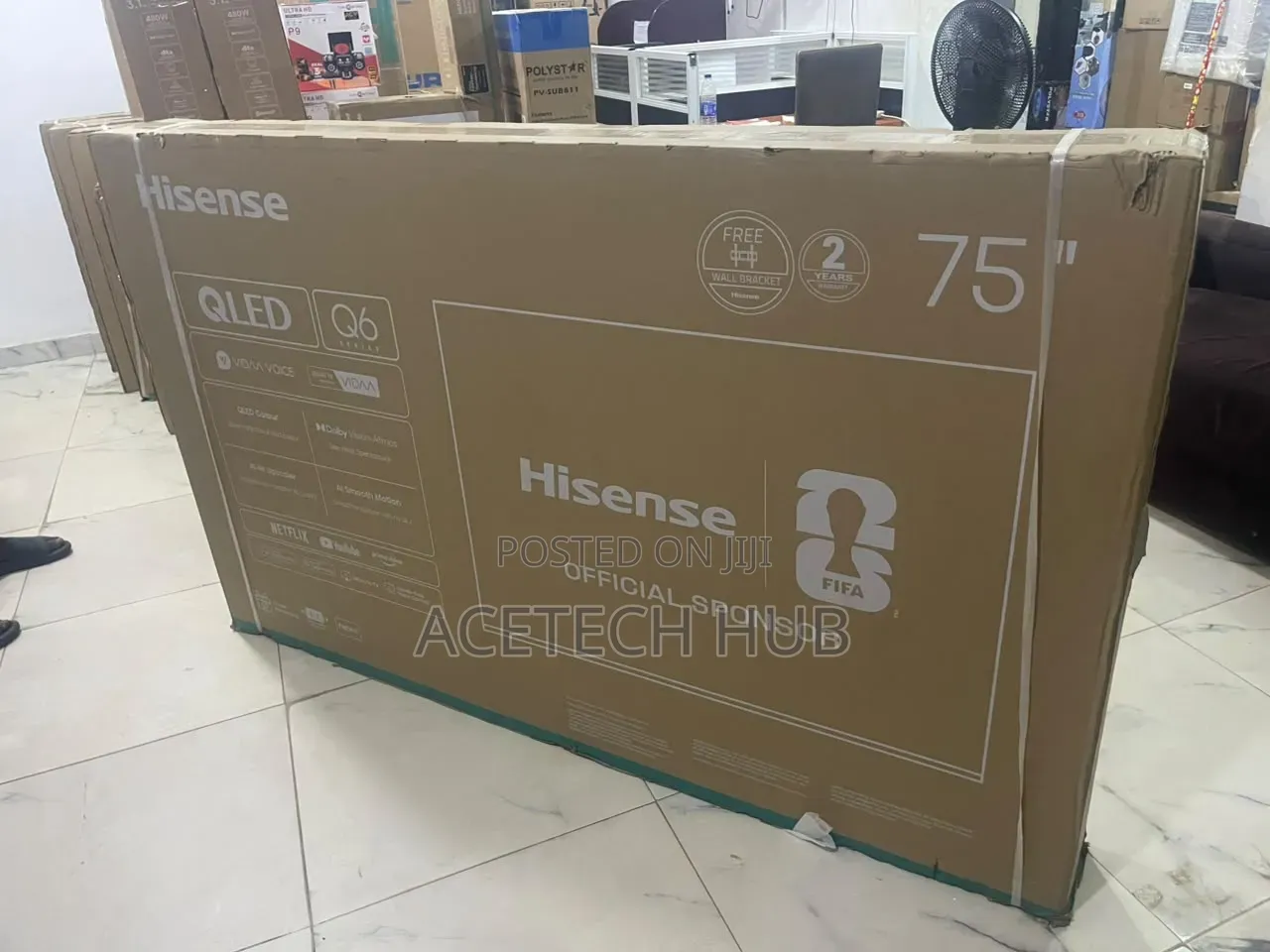 Hisense 75 Inches QLED Smart TV – Upgrade Your Home