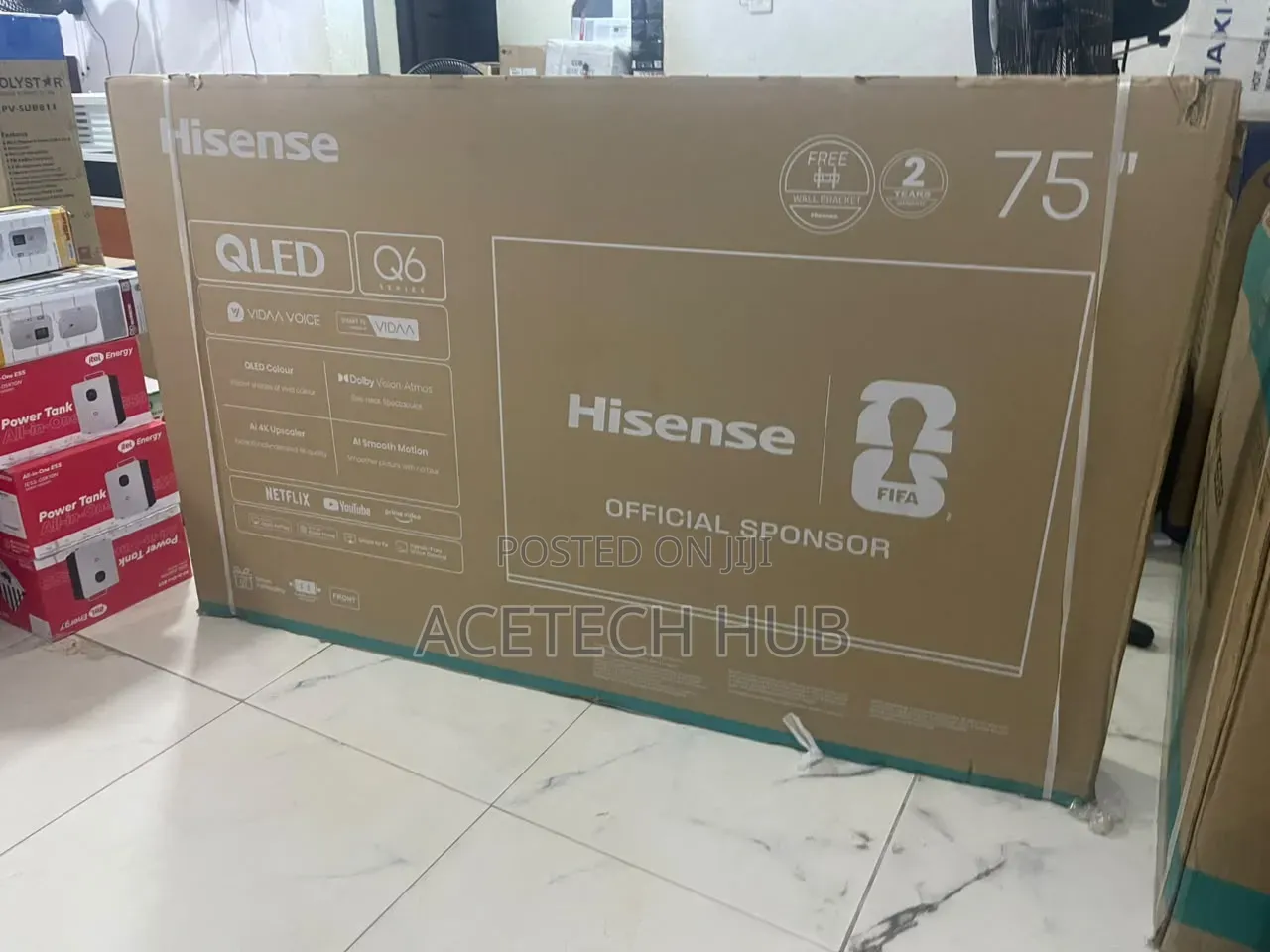 Enjoy Cinema Experience With Hisense 75" QLED TV