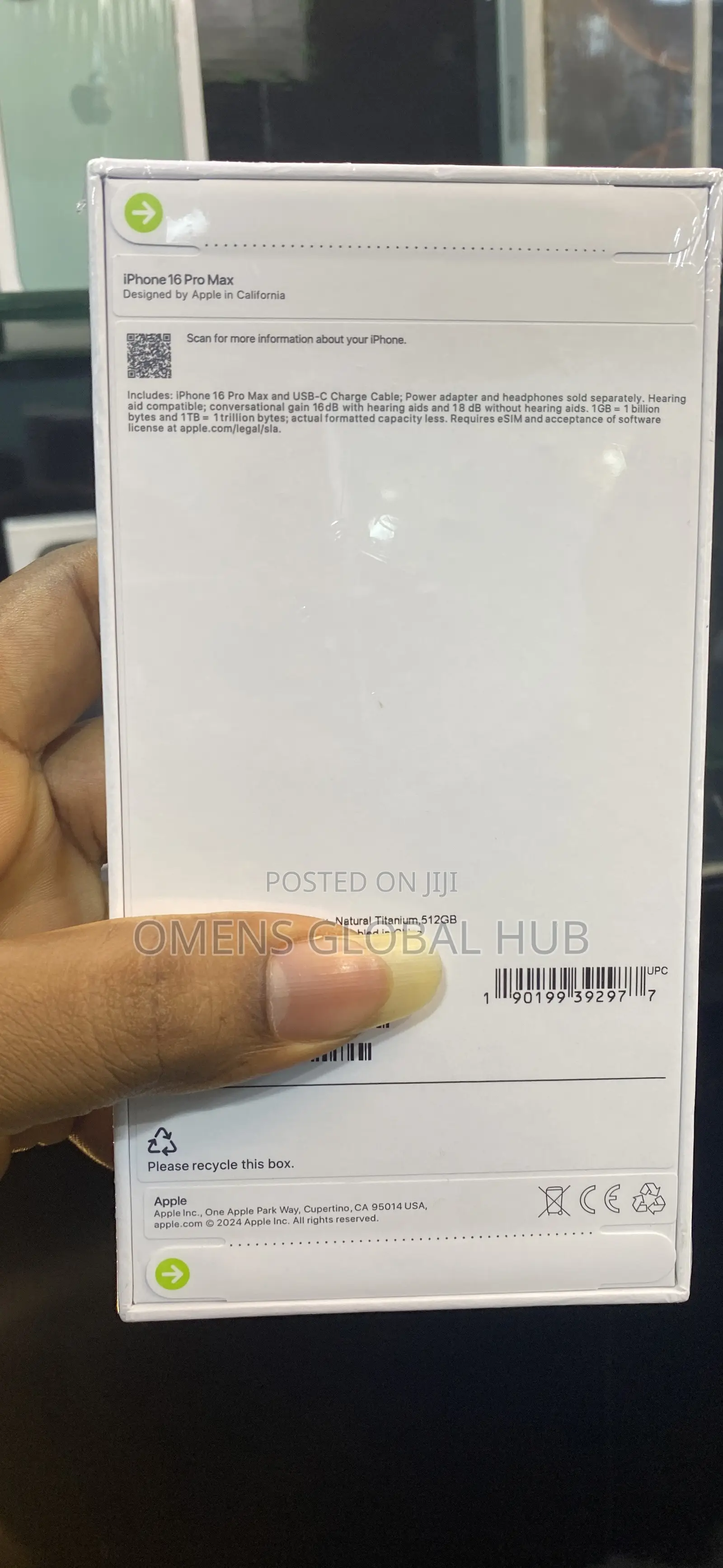 New Apple iPhone 16 Pro Max 512 GB Gold