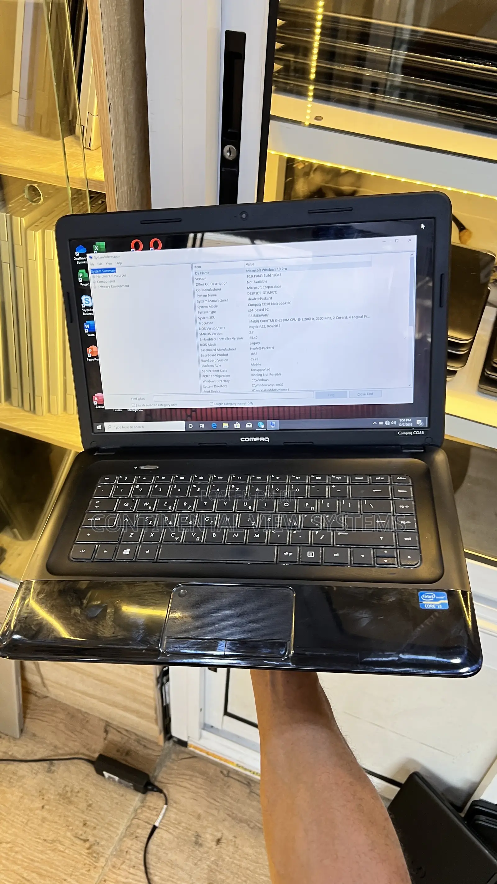 Laptop HP Compaq Presario CQ58 8GB Intel Core i3 HDD 250GB