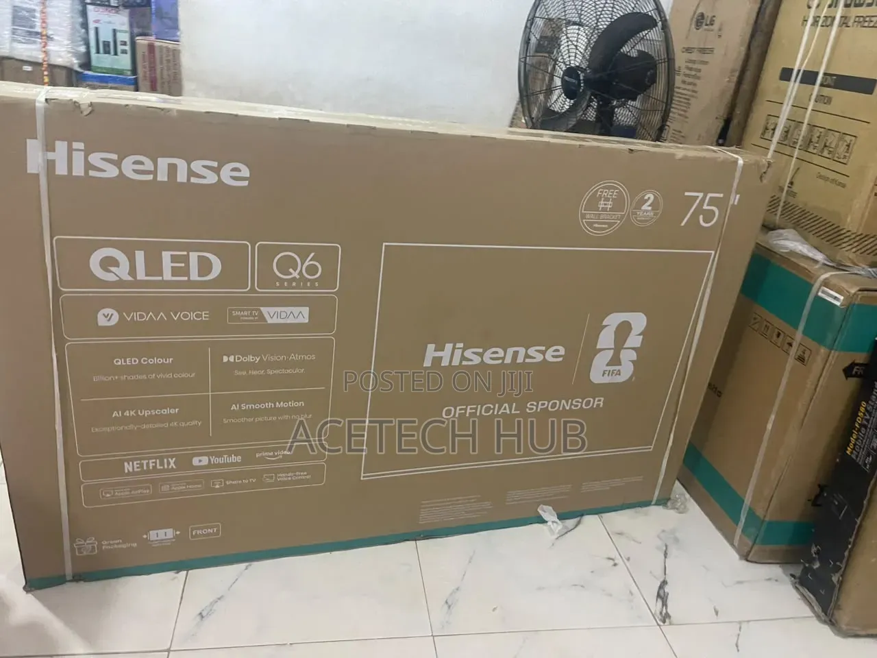 Hisense 75 Inches QLED – Big Screen, Brilliant Picture