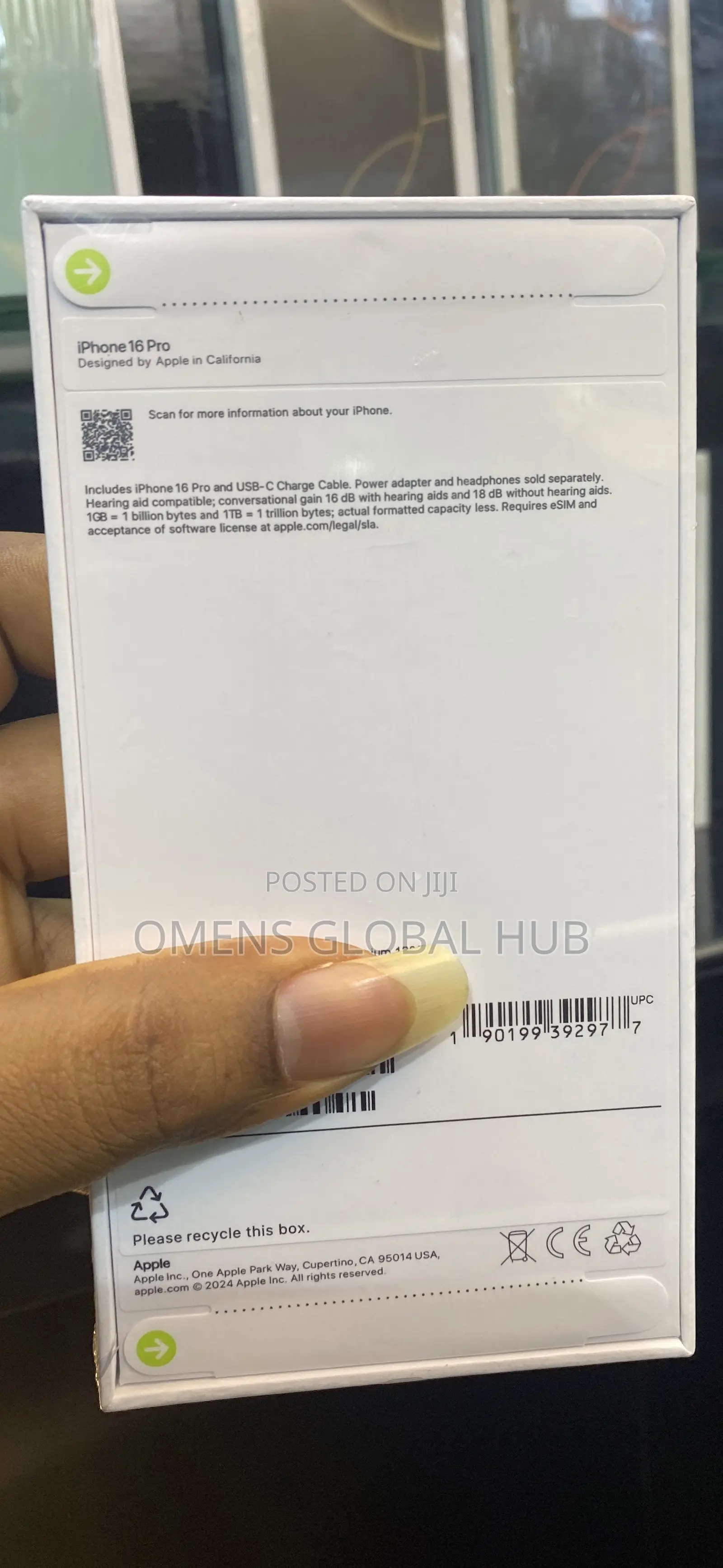 New Apple iPhone 16 Pro 128 GB Rose Gold
