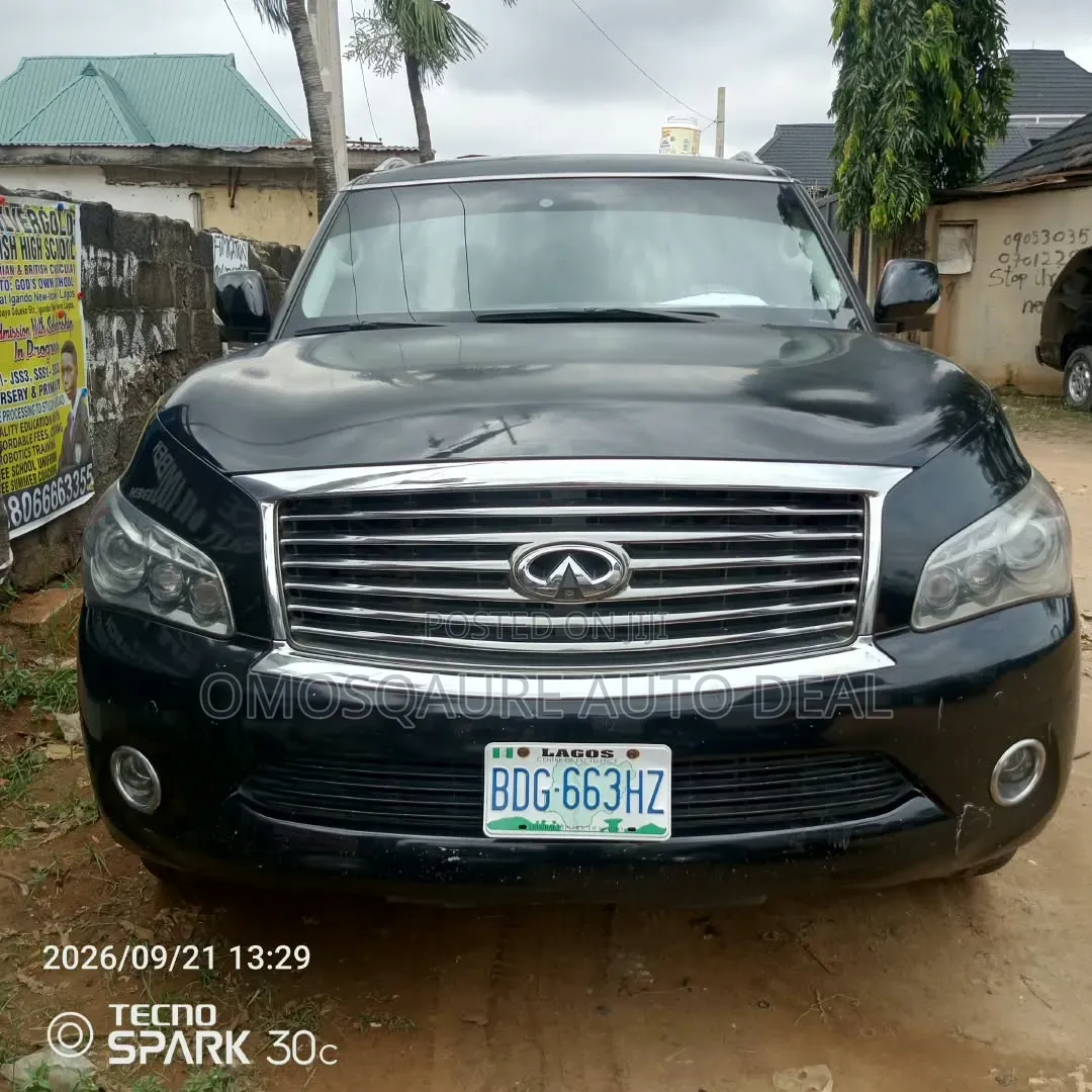 Infiniti QX56 2012 Black