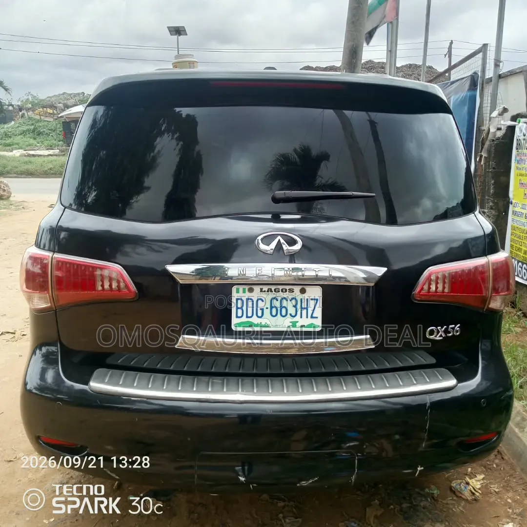 Infiniti QX56 2012 Black