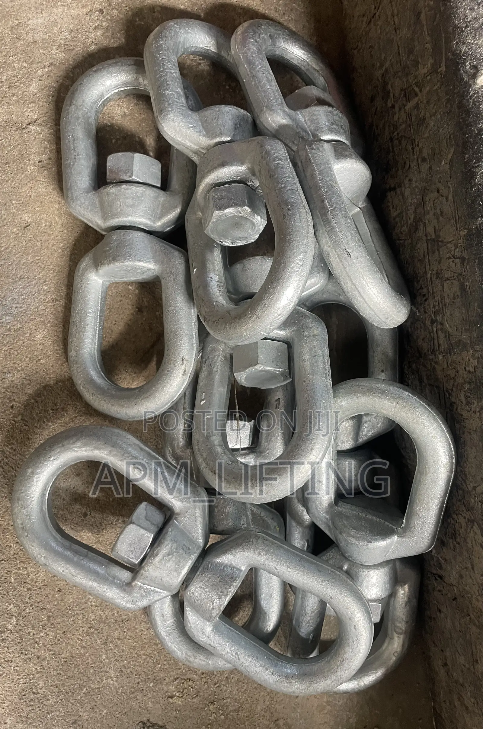 1” Inch Eye to Eye End Swivel Connectors