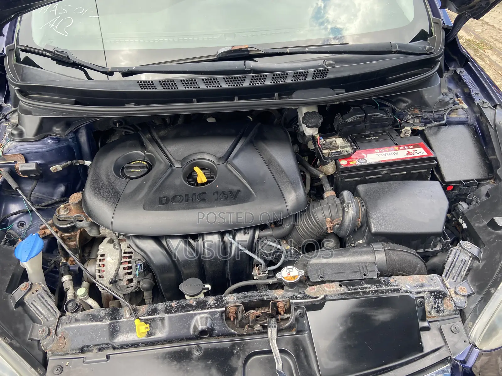 Hyundai Elantra 2014 Blue