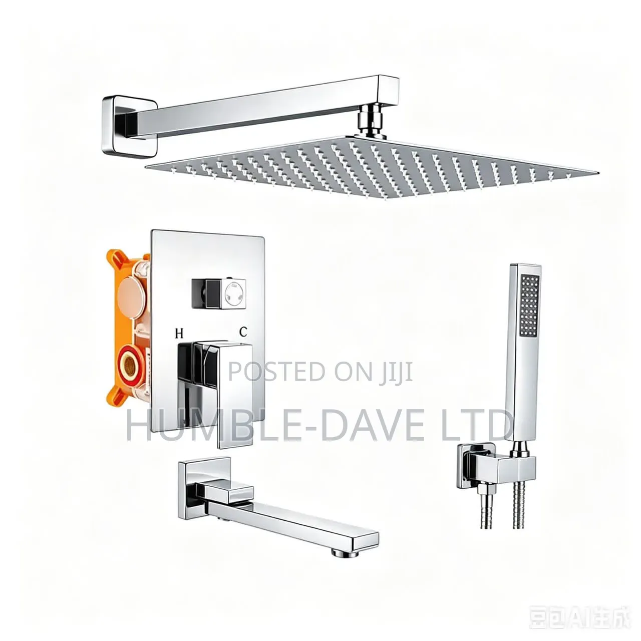 Condict Shower Mixer With Shifting Tap