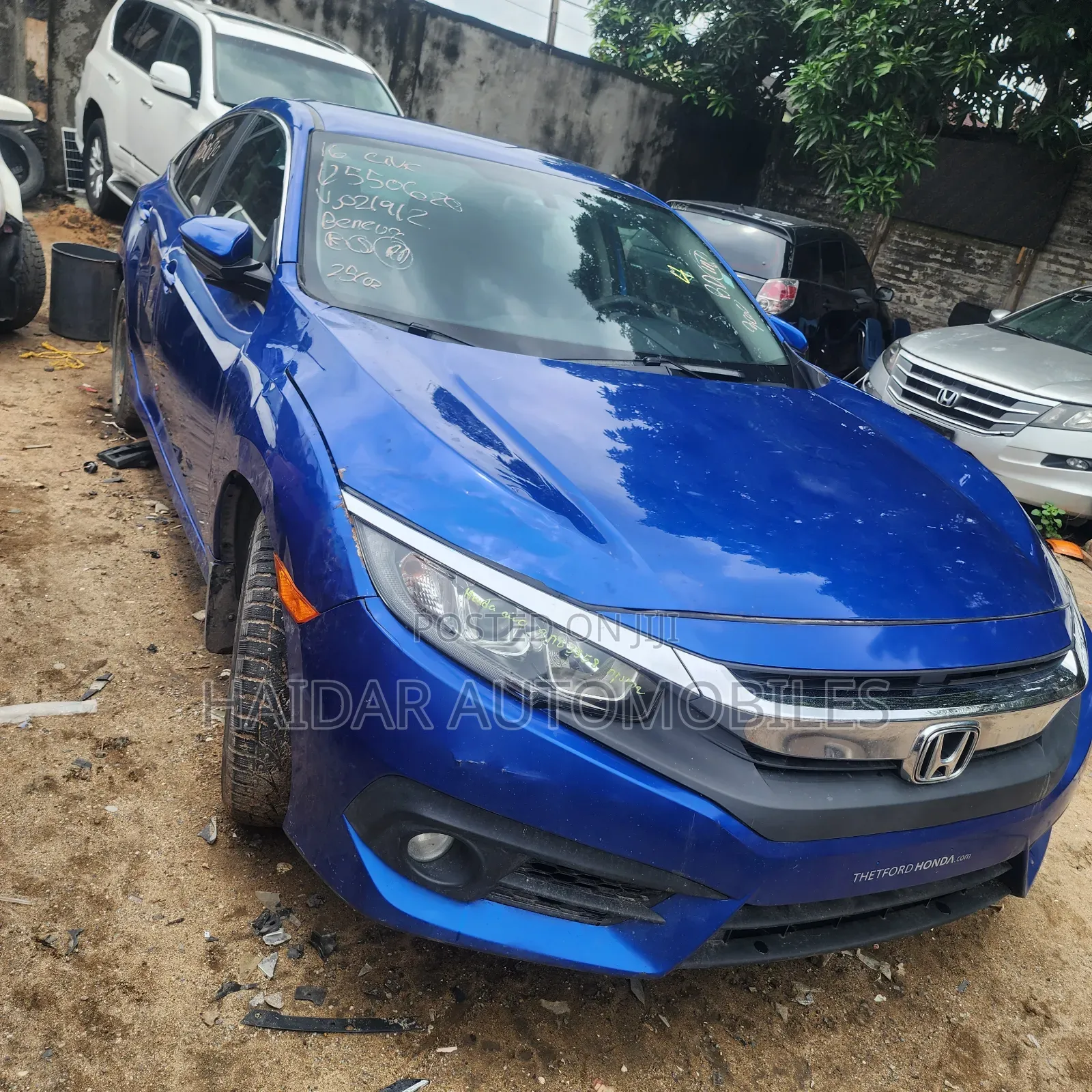 Honda Civic EX 4dr Sedan (2.0L 4cyl) 2017 Blue