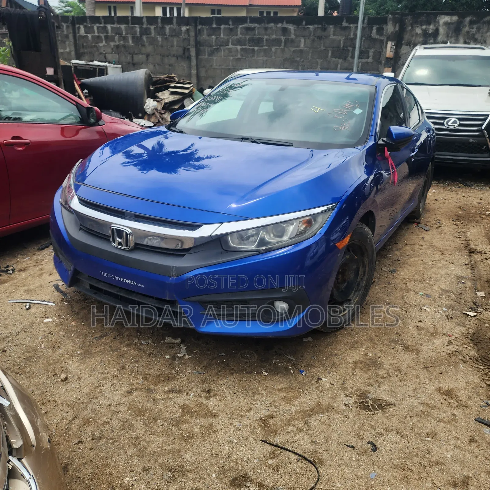 Honda Civic EX 4dr Sedan (2.0L 4cyl) 2017 Blue