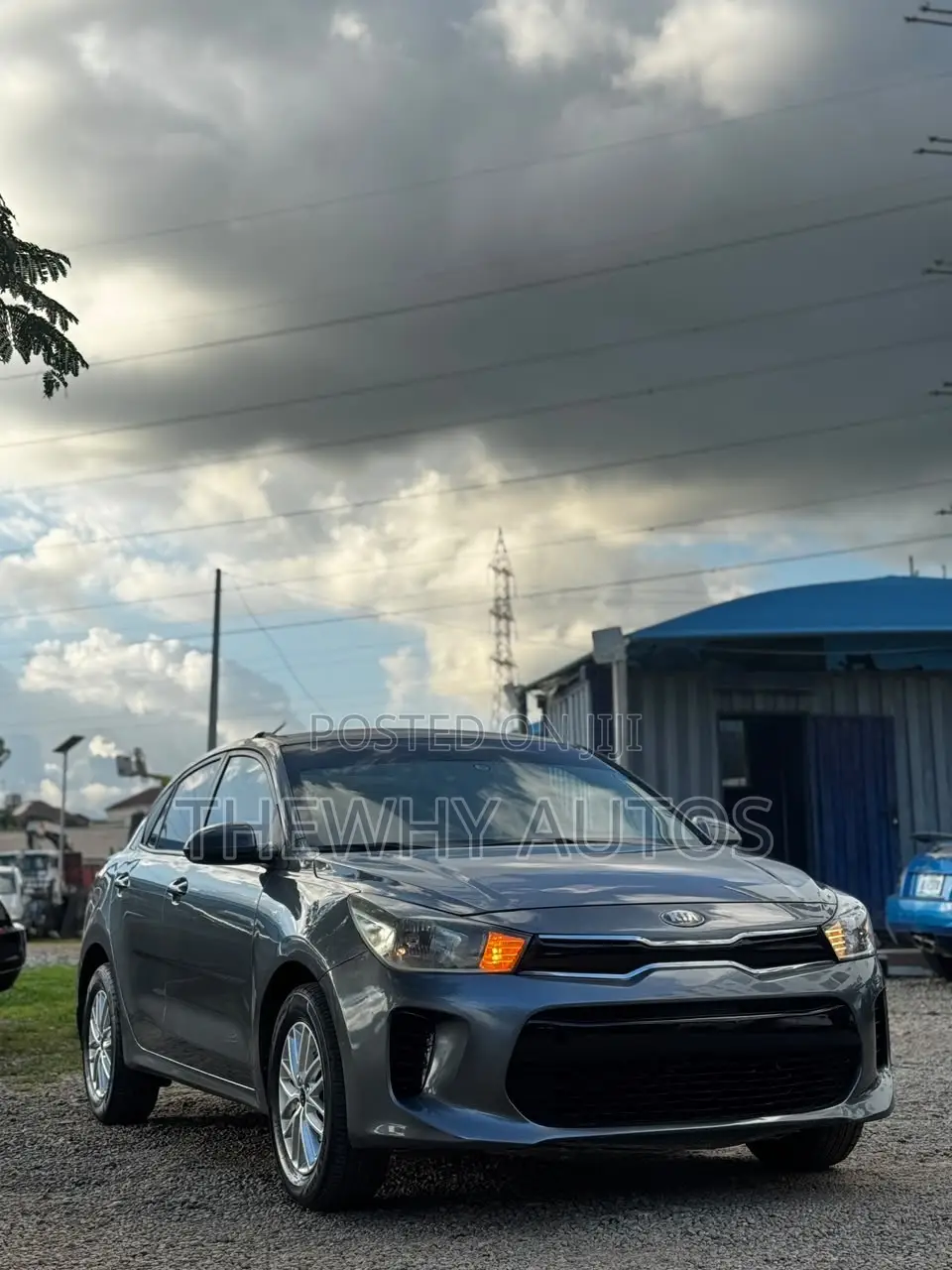 Kia Rio LX 4dr Sedan (1.6L 4cyl 6M) 2017 Gray