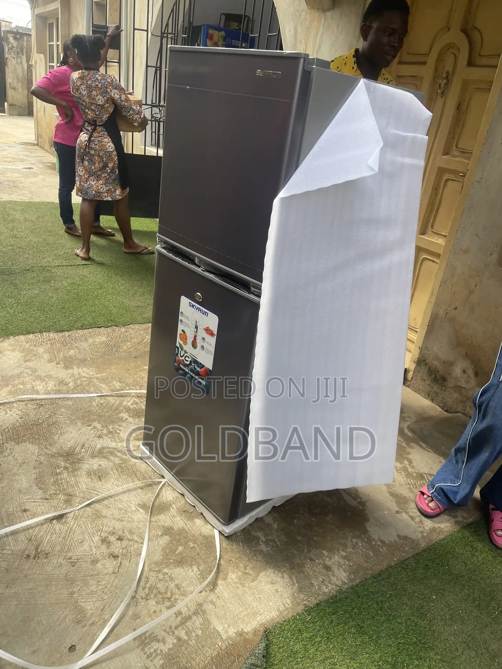 Skyrun 195L Double Door Fridge – Smart Cooling for Every Home