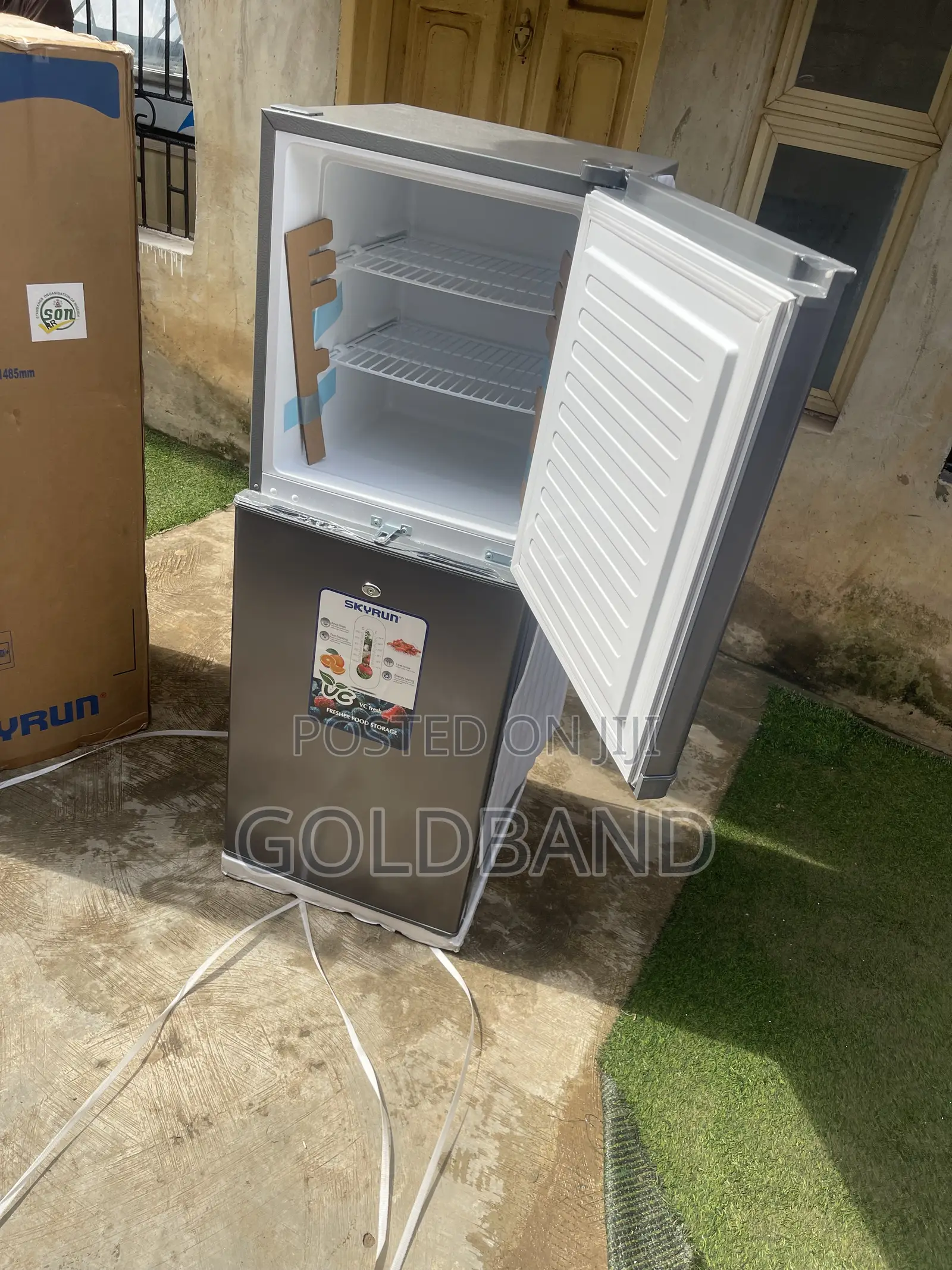 Skyrun 195L Double Door Refrigerator – Cool More, Store More