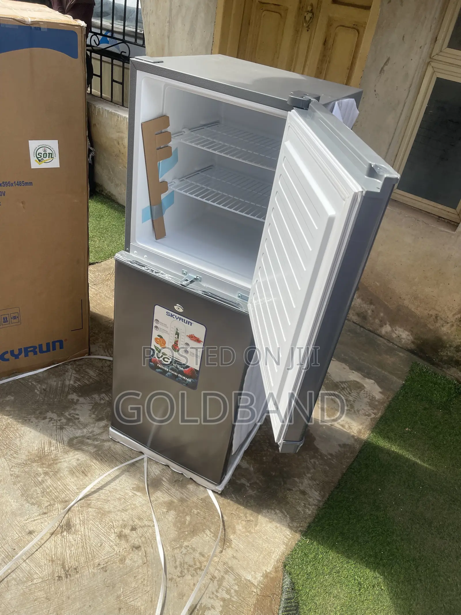Skyrun BCD-195HS Double Door Fridge – Fresh Food, Happy Home