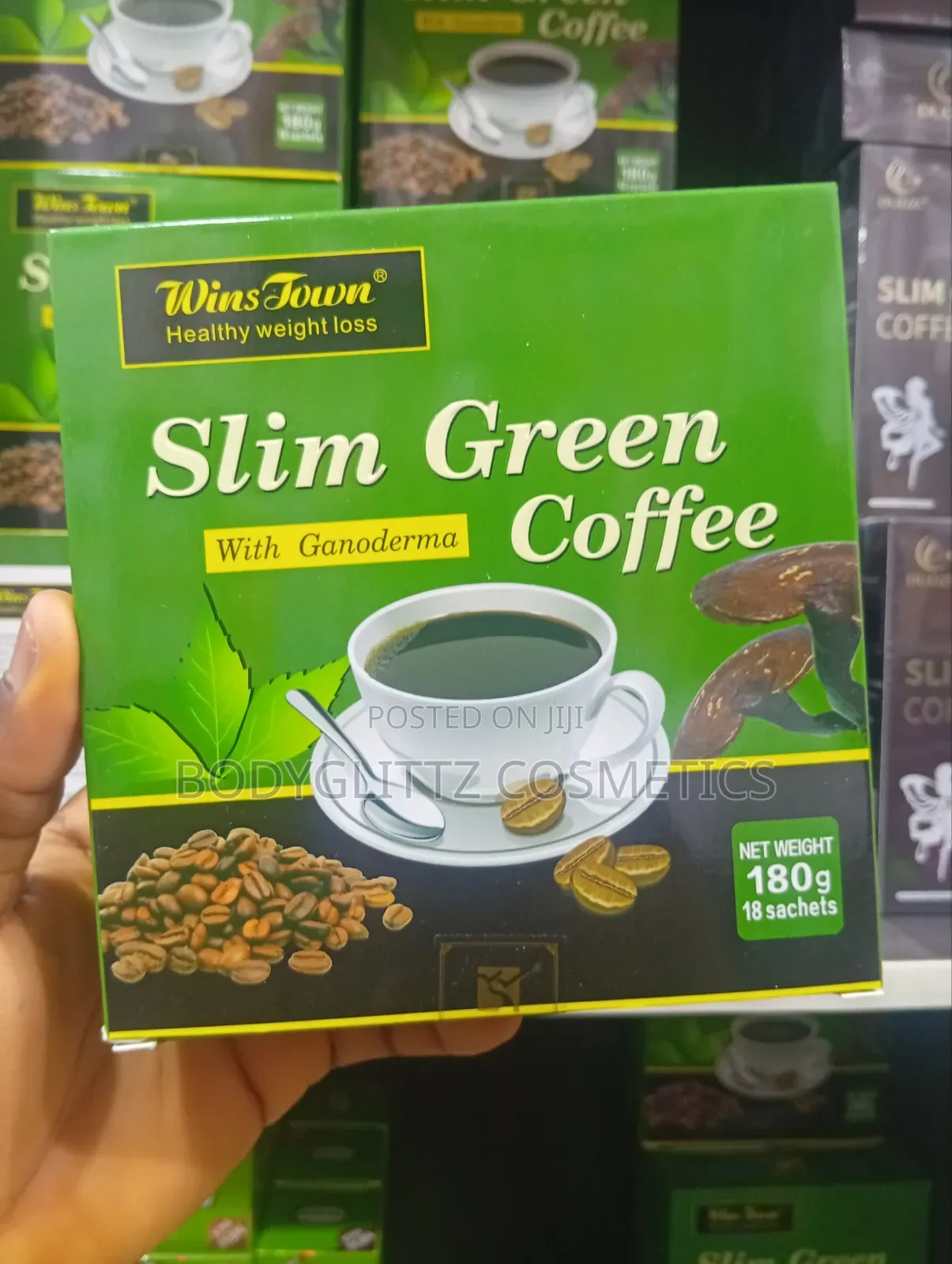 Wins Town Slim Green Coffee