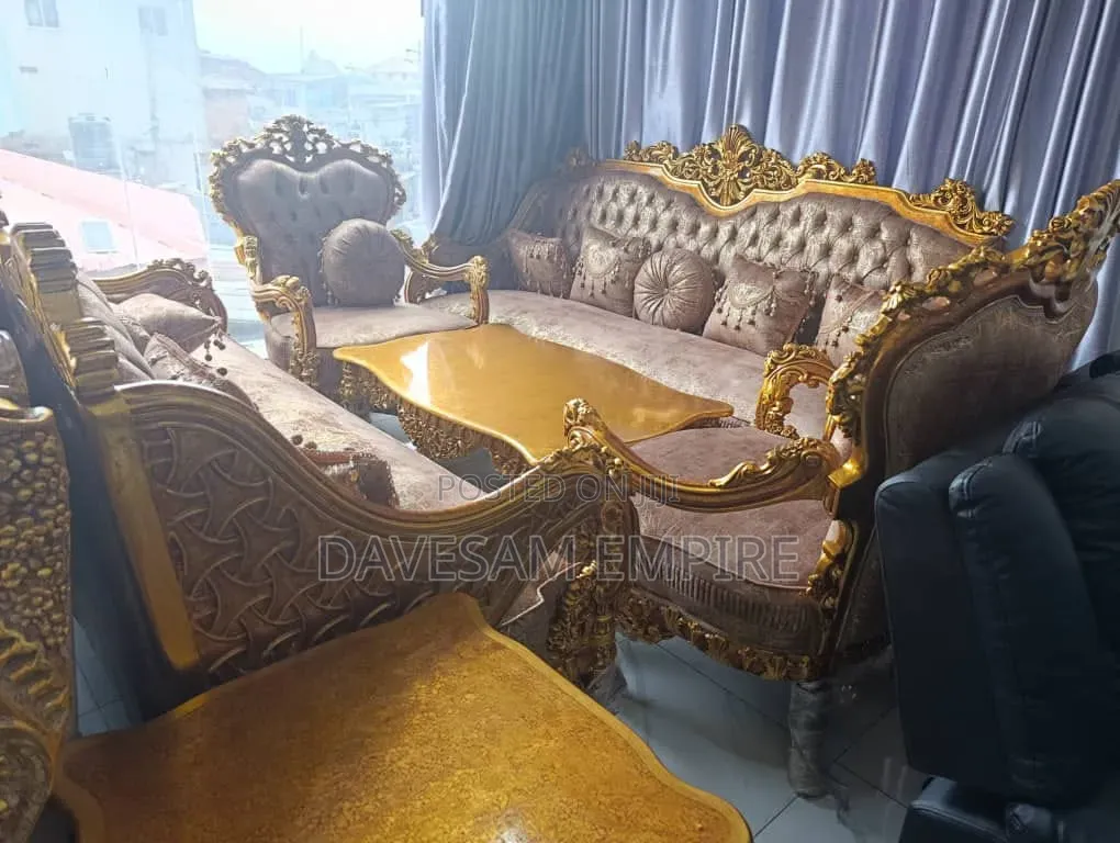 Pure Luxury 8-Seater Egyptian Royal Sofa
