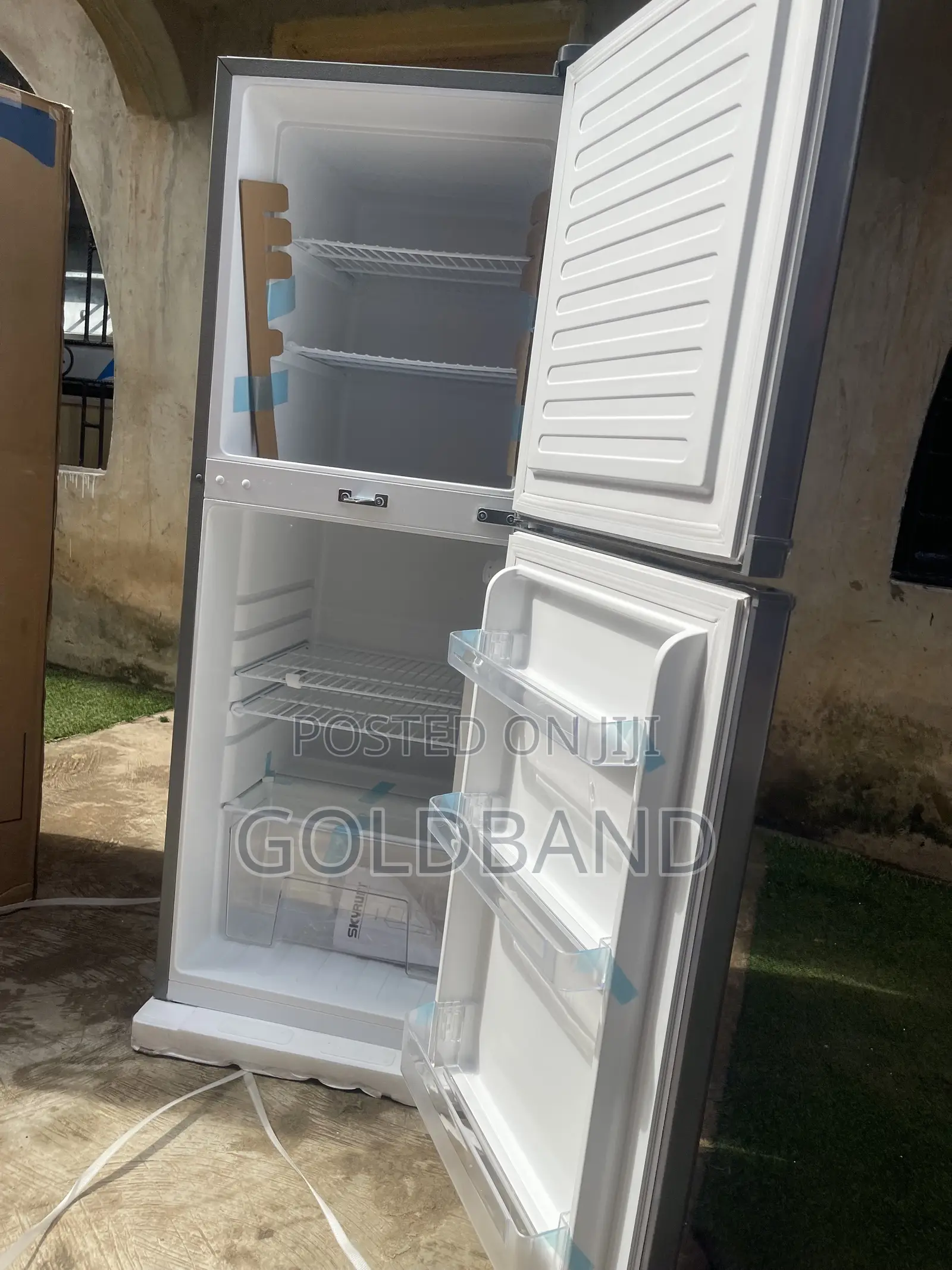 Skyrun 195L Double Door Refrigerator – Keep It Cool Fresh