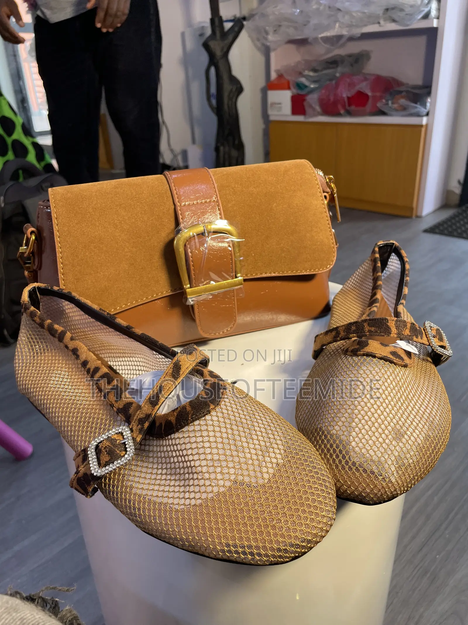 Brown Shoe and Bag Combo