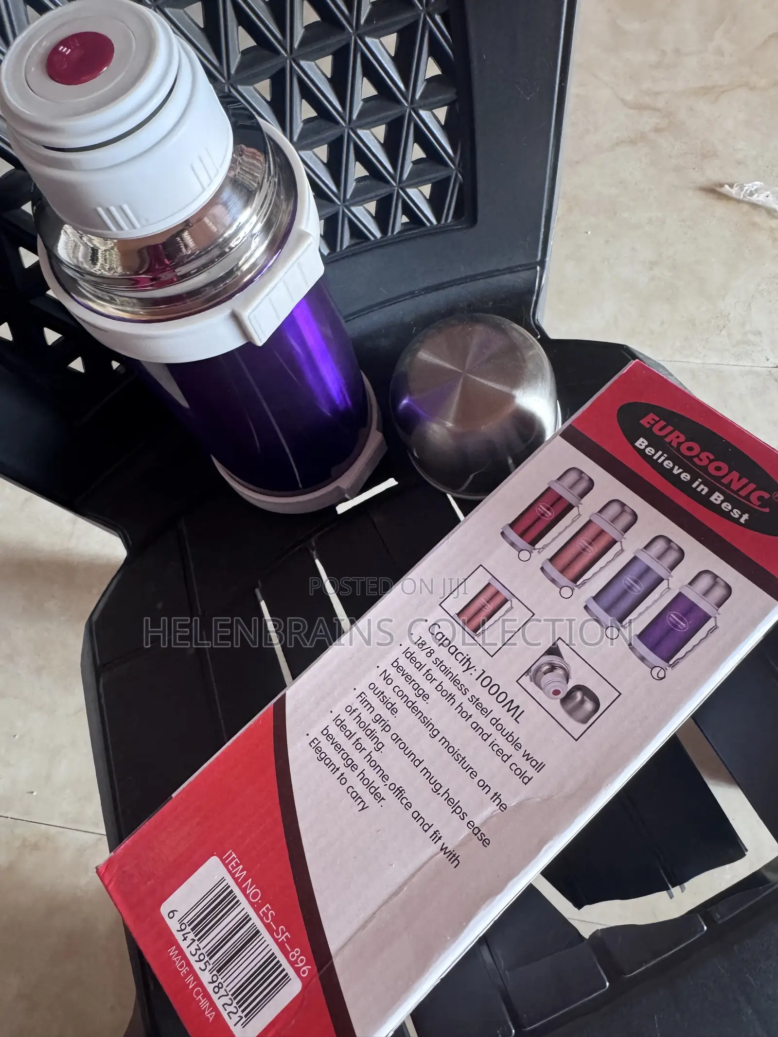 ES-SF-896 Vacuum Water Flask for Hot and Cold