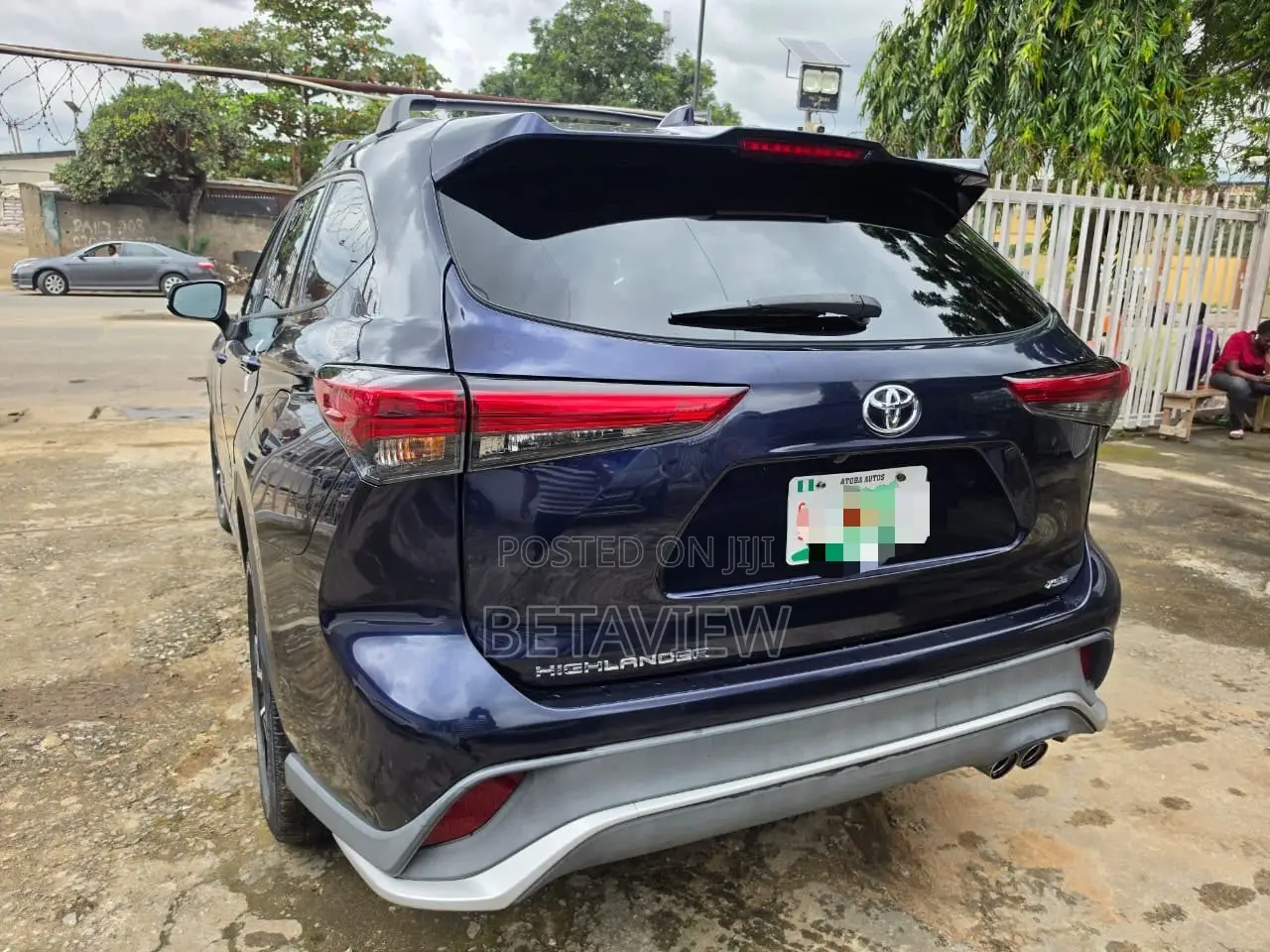 Toyota Highlander XSE 2021 Blue