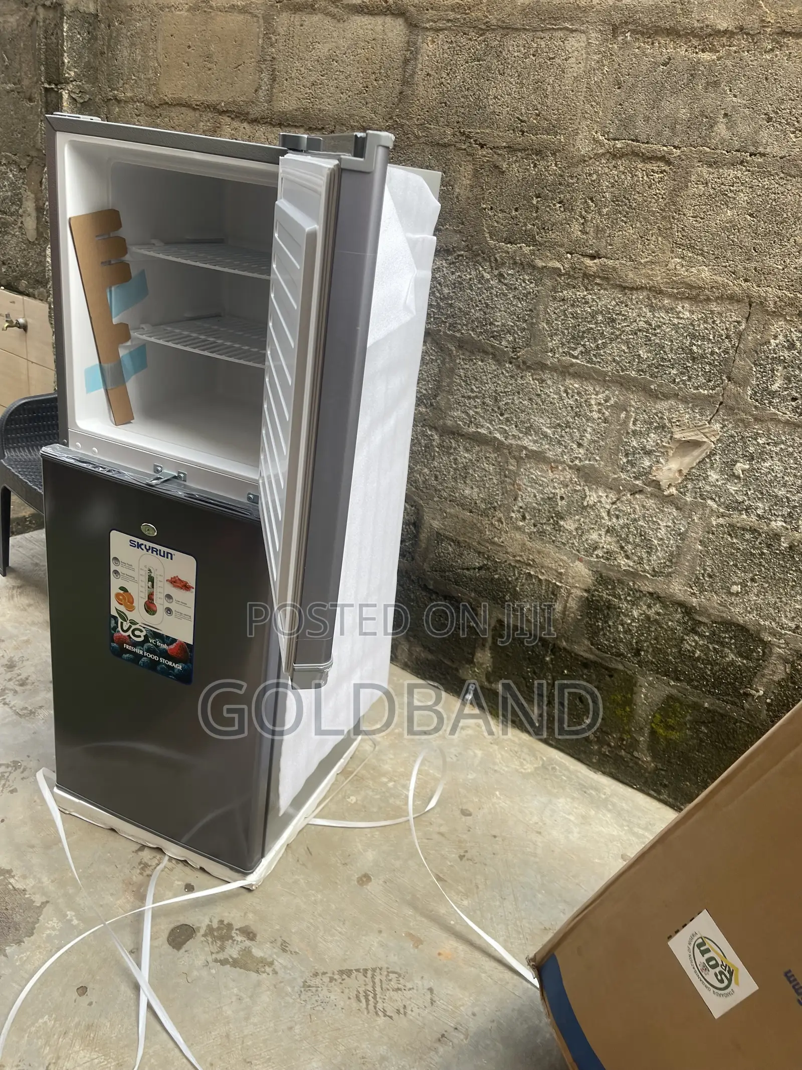 Skyrun 195L Double Door Refrigerator – Freshness Starts Here