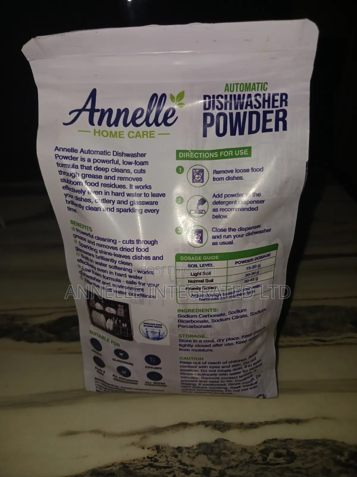 Dishwasher Powder
