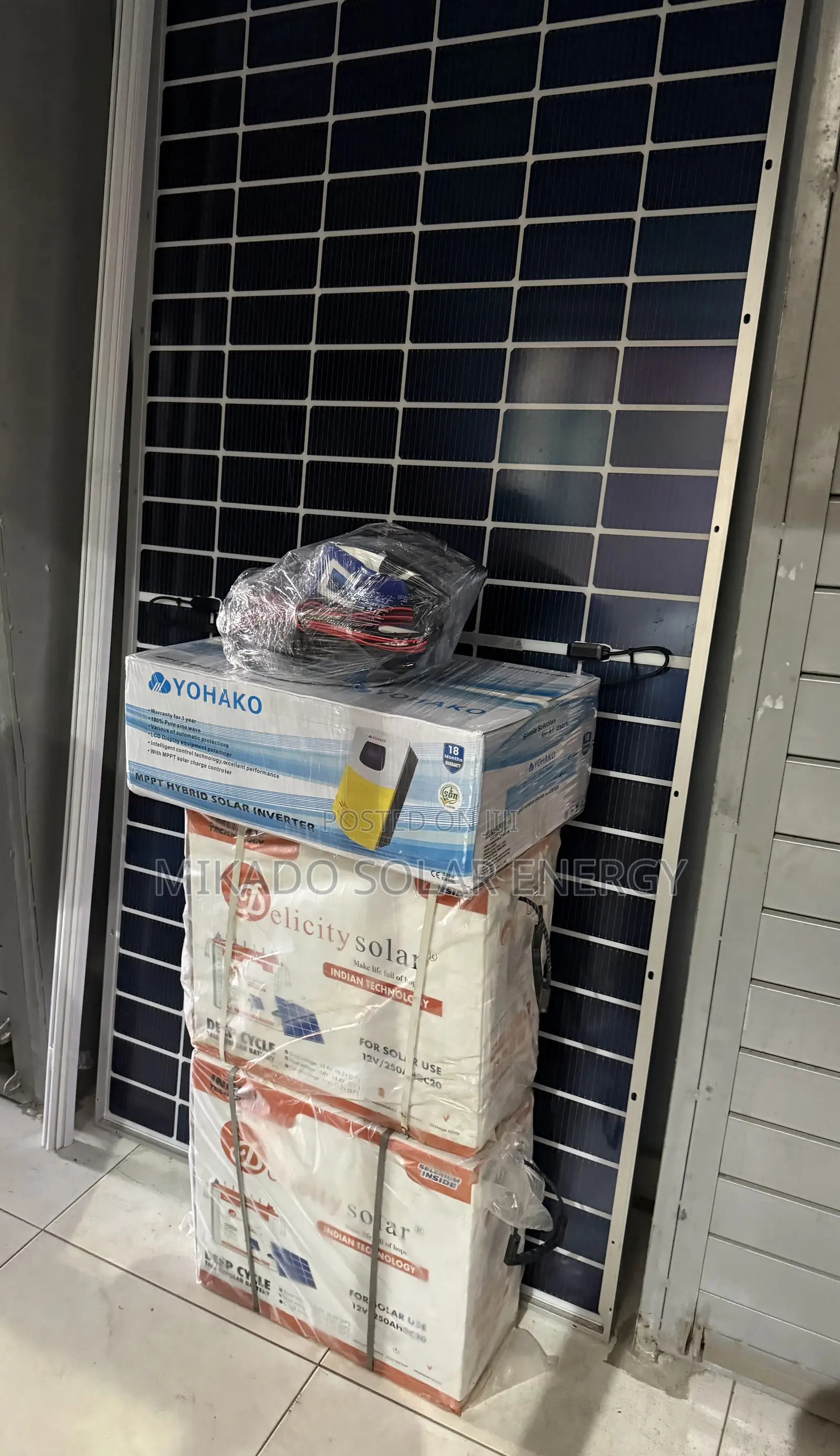 Jinko 620W 144-Cell Bifacial Solar Panel – Brand New Original