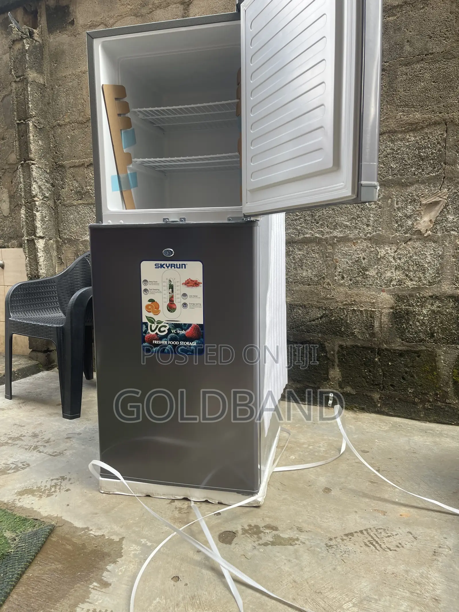 Skyrun 195L Refrigerator – Big Space for All Your Essentials